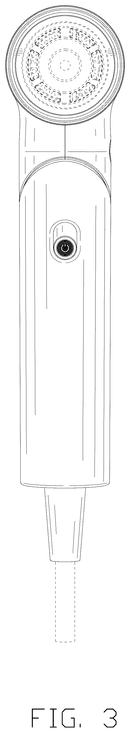 Patent USD1076223 Figure 3 – Hair dryer