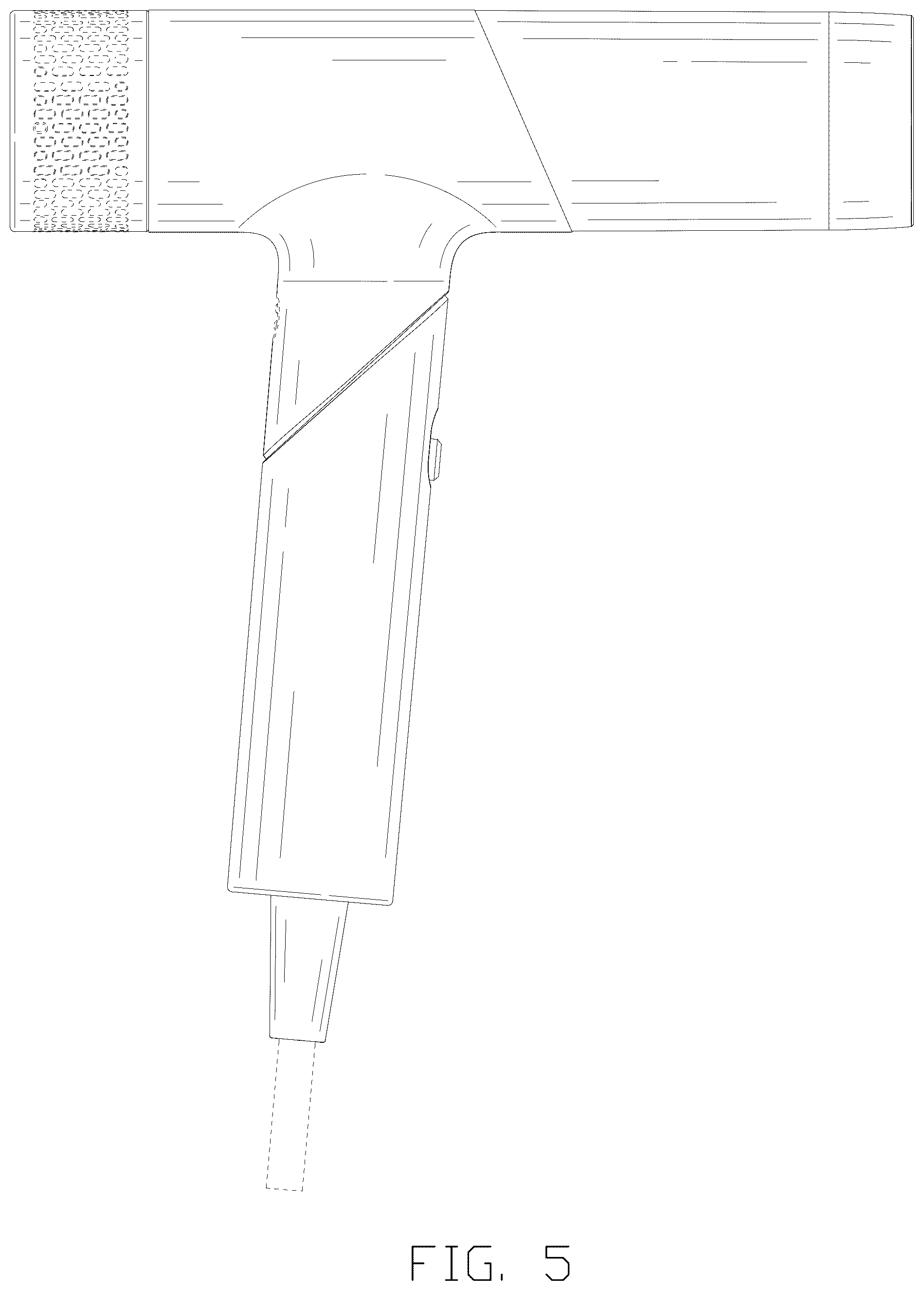 Patent USD1076223 Figure 5 – Hair dryer