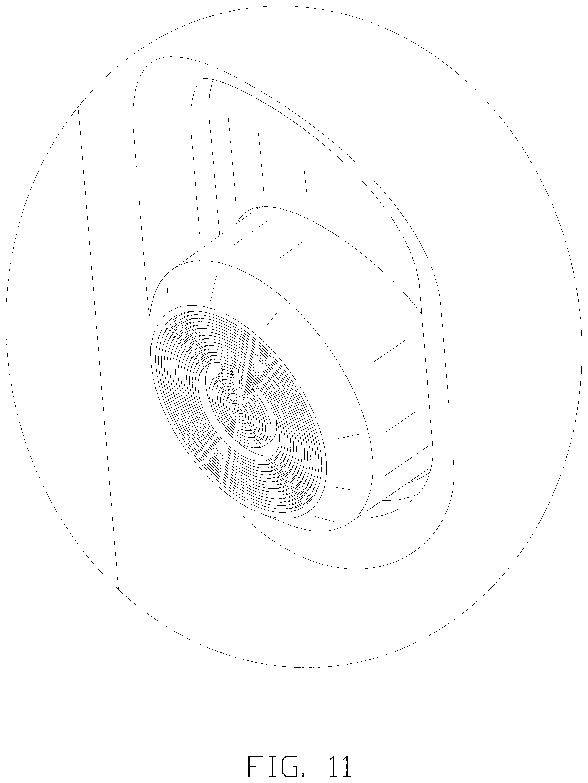 Patent USD1076223 Figure 11 – Hair dryer