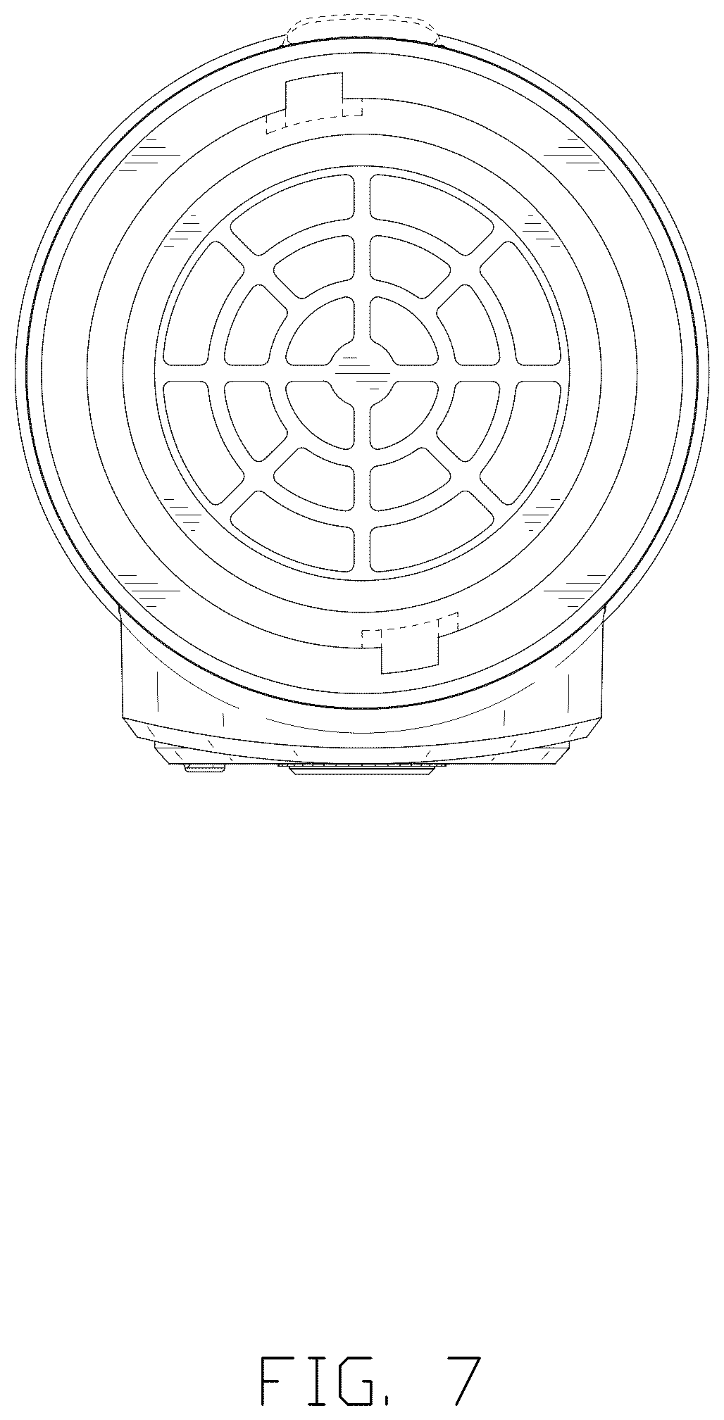 Patent USD1076224 Figure 7 – Hair styling device