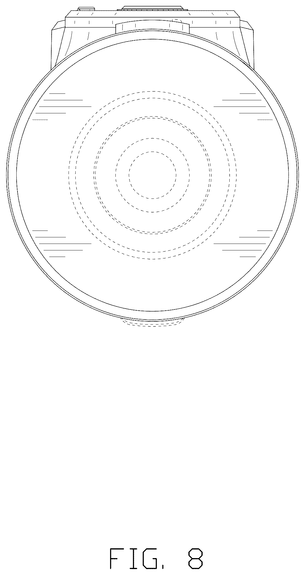 Patent USD1076224 Figure 8 – Hair styling device
