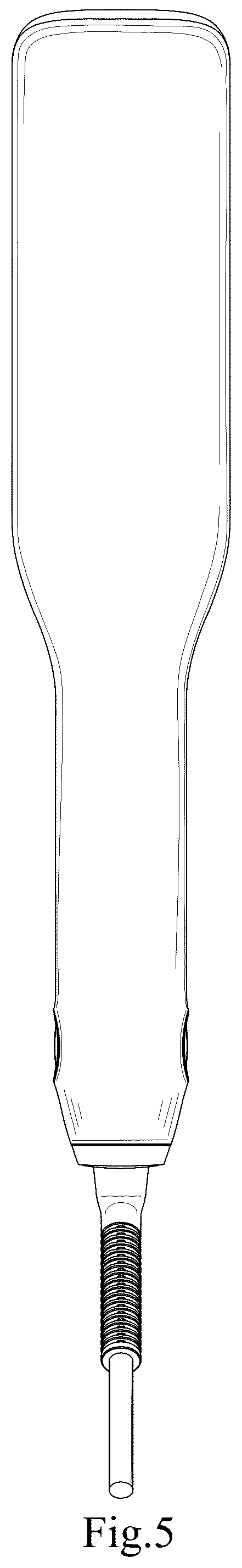 Patent USD1076226 Figure 5 – Hair straightener