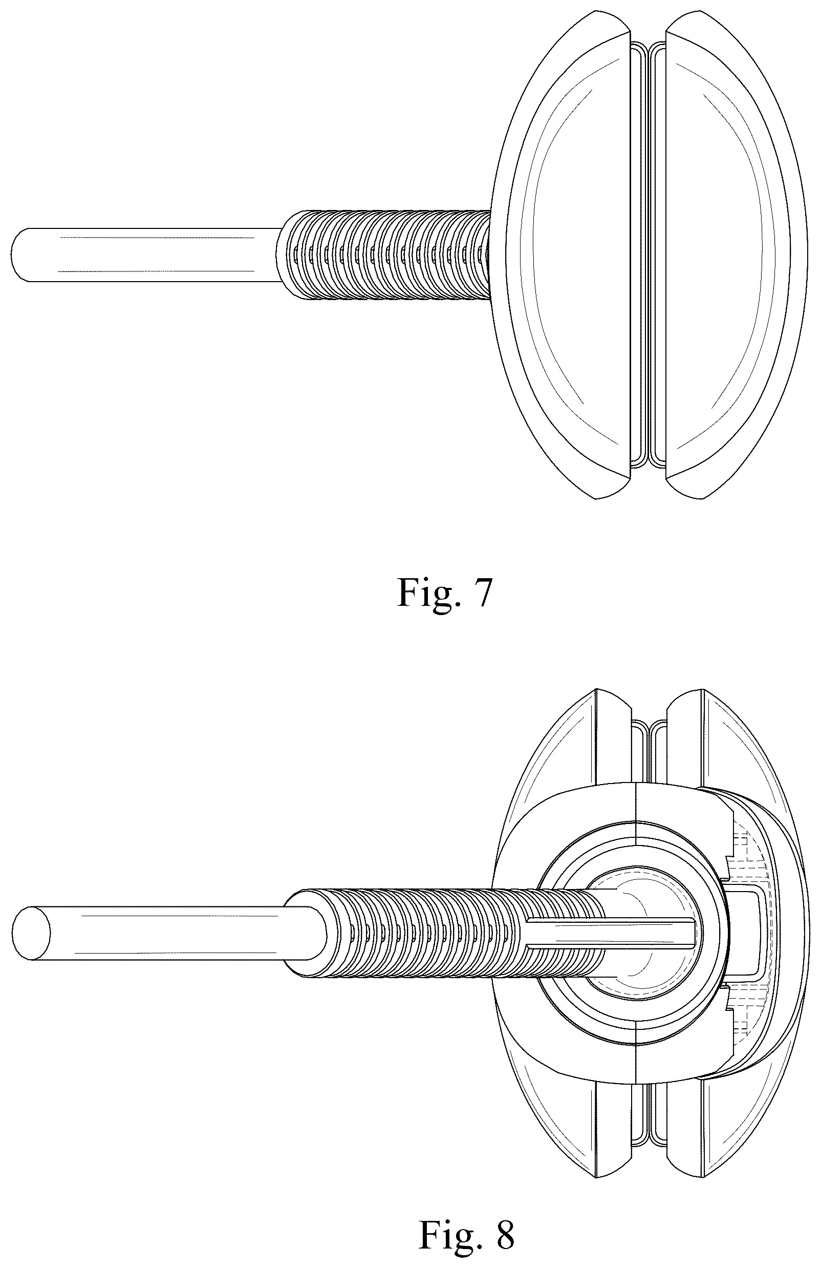 Patent USD1076226 Figure 7 – Hair straightener