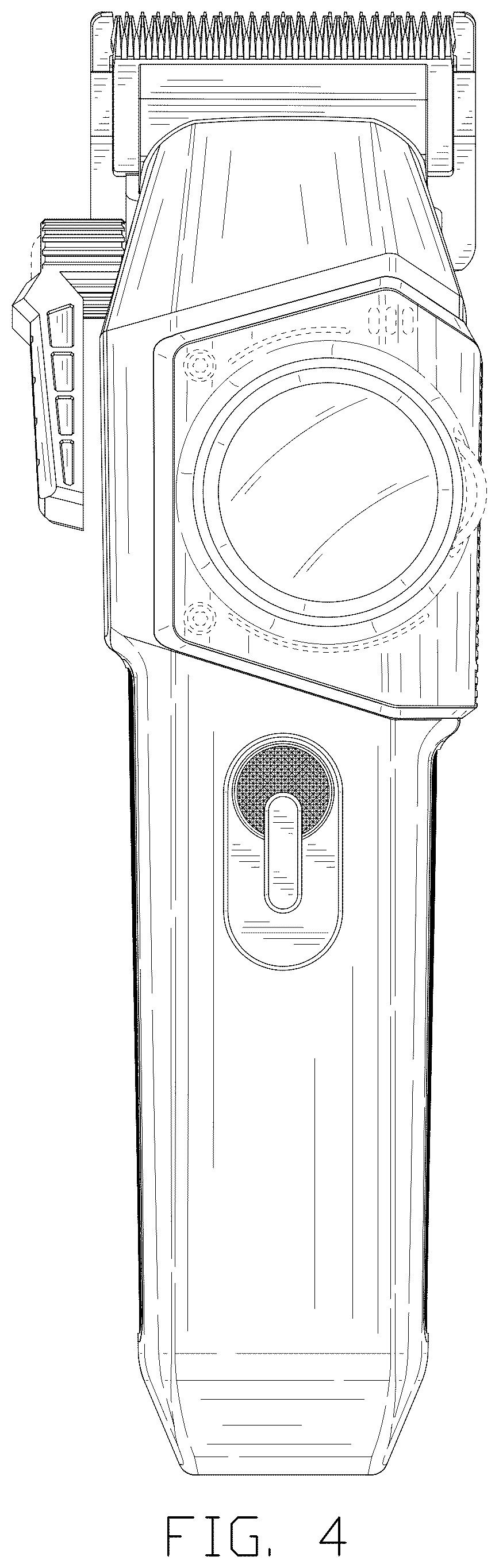 Patent USD1076227 Figure 4 – Hair clipper