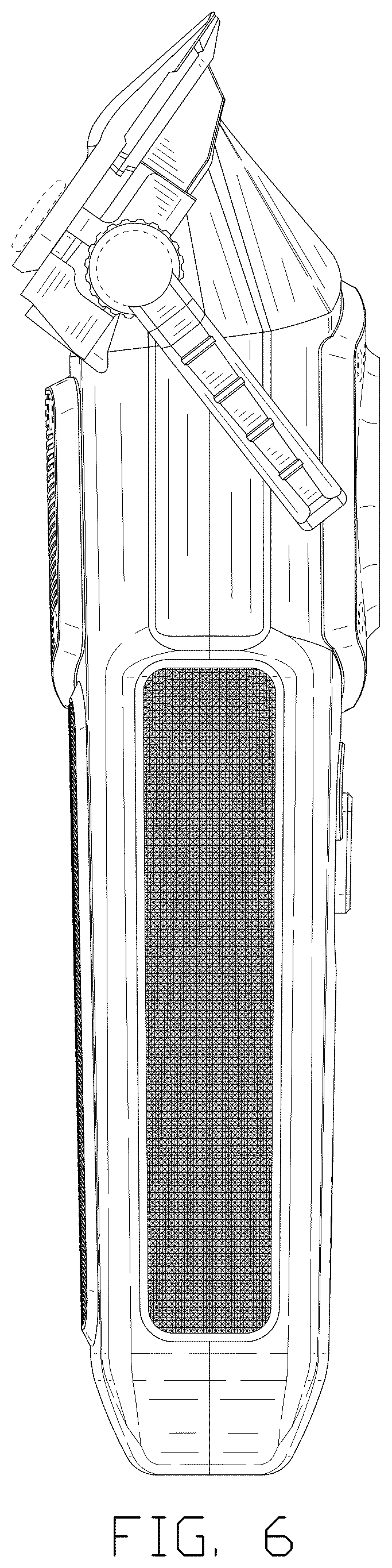 Patent USD1076227 Figure 6 – Hair clipper