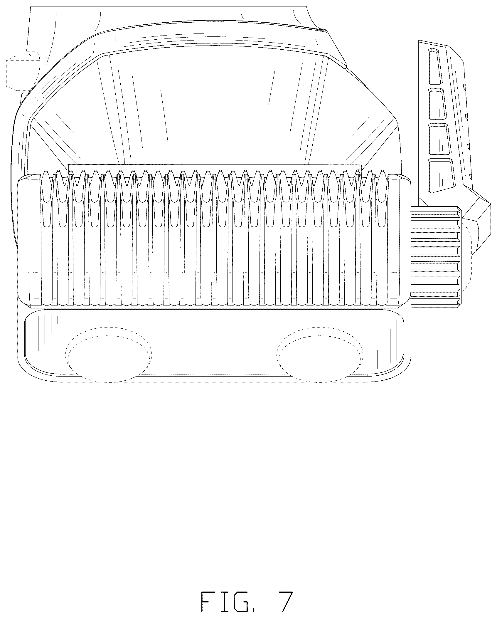 Patent USD1076227 Figure 7 – Hair clipper