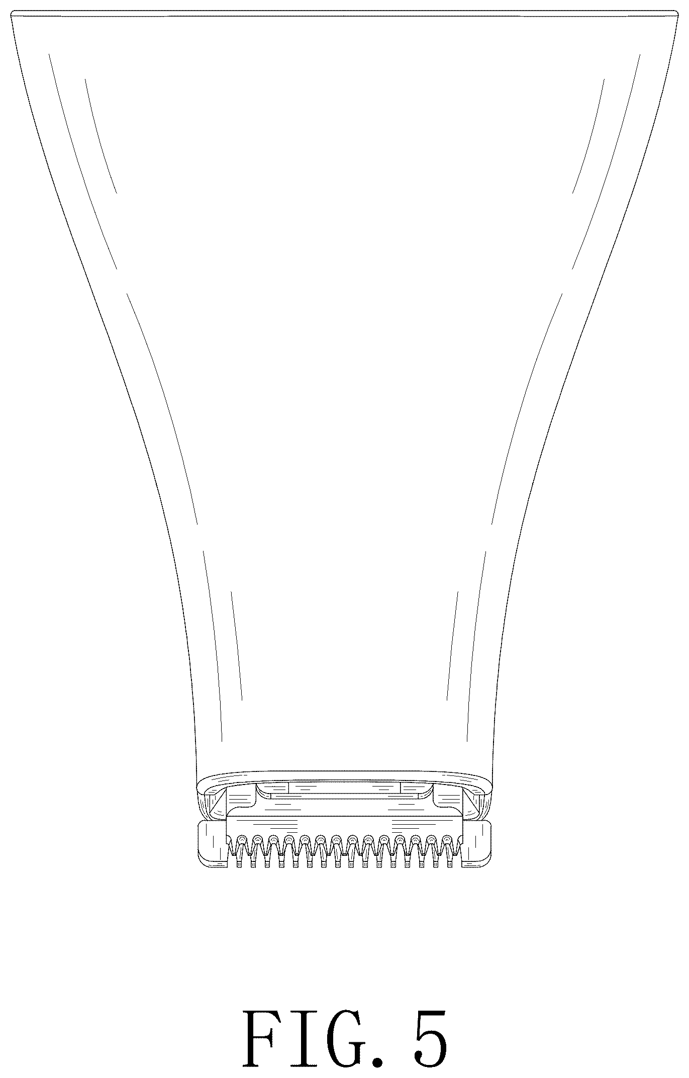 Patent USD1076228 Figure 5 – Hair clipper