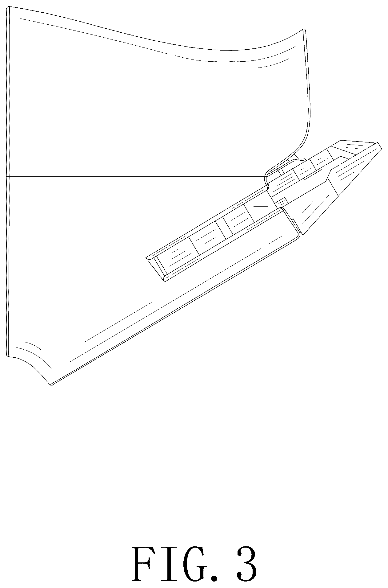 Patent USD1076229 Figure 3 – Hair clipper