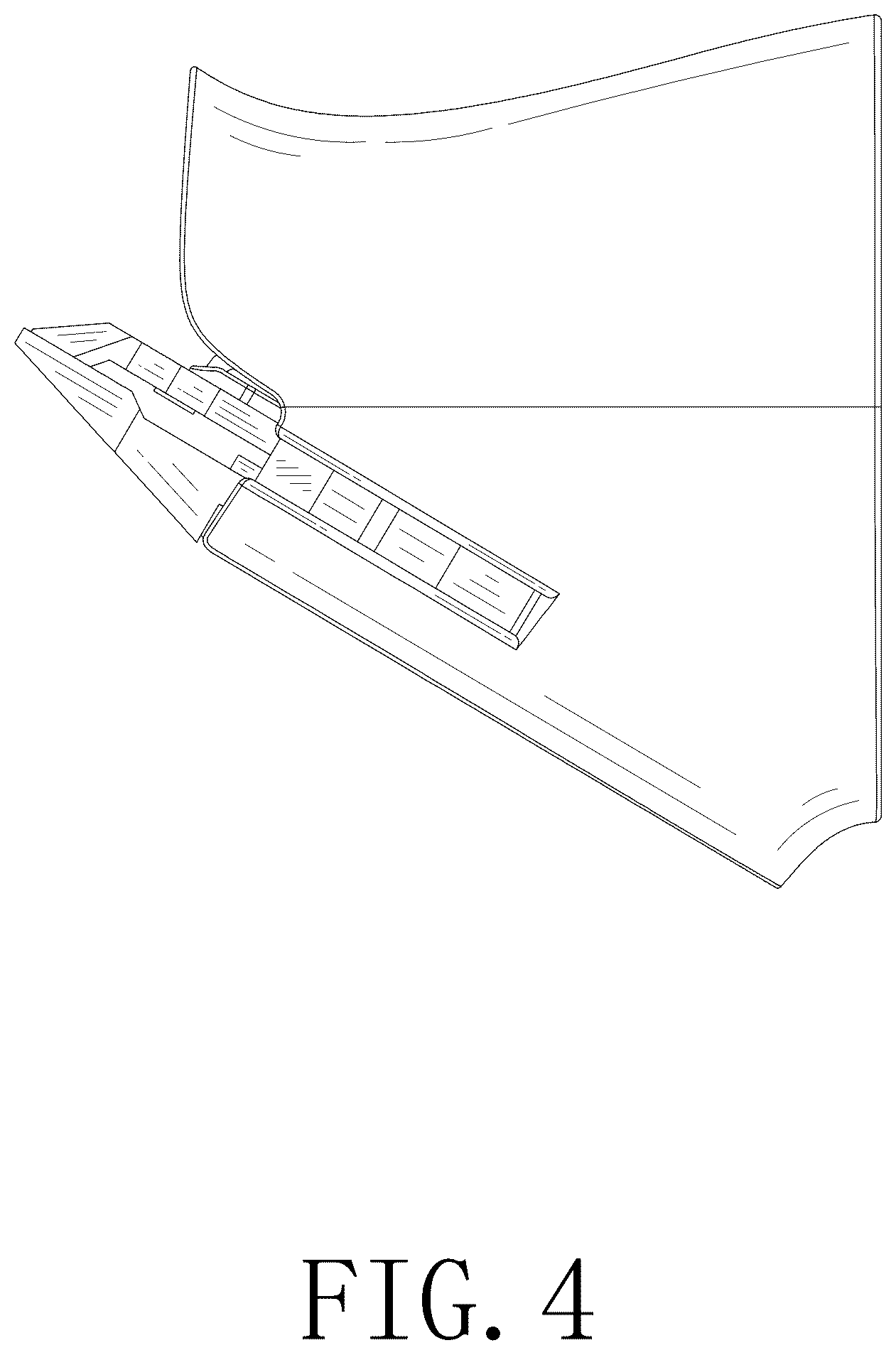 Patent USD1076229 Figure 4 – Hair clipper