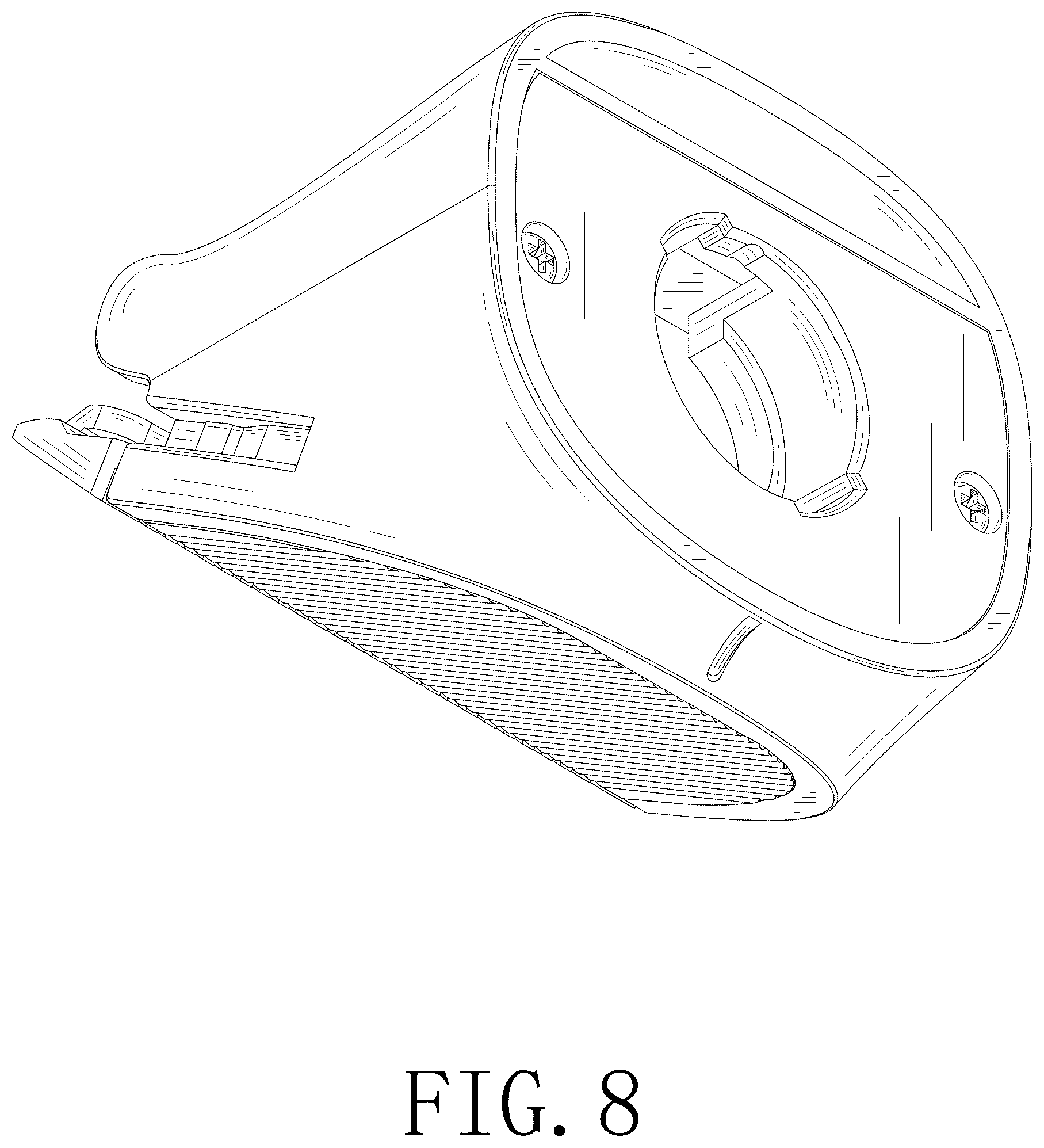 Patent USD1076229 Figure 8 – Hair clipper