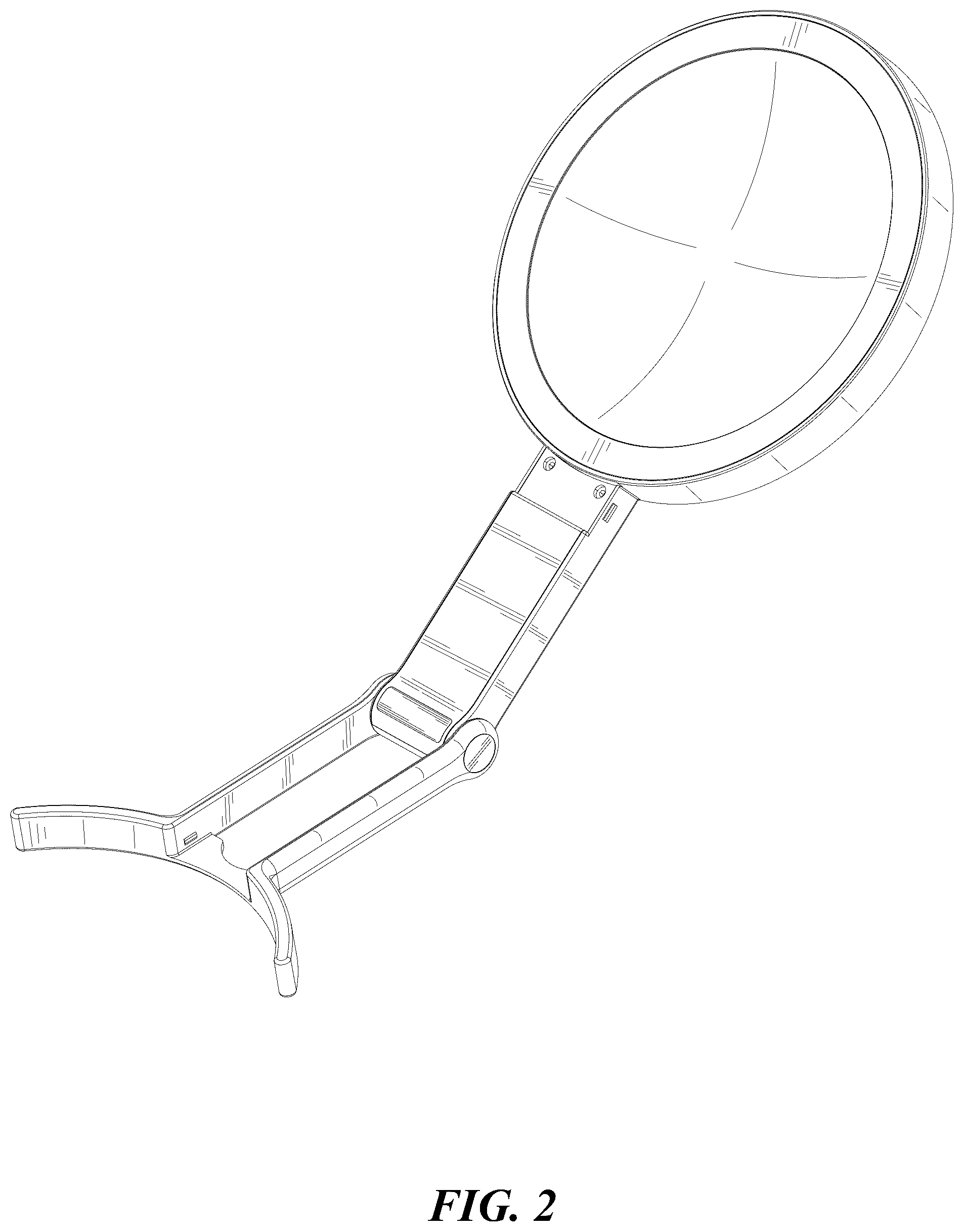 Patent USD1076231 Figure 2 – Vanity mirror