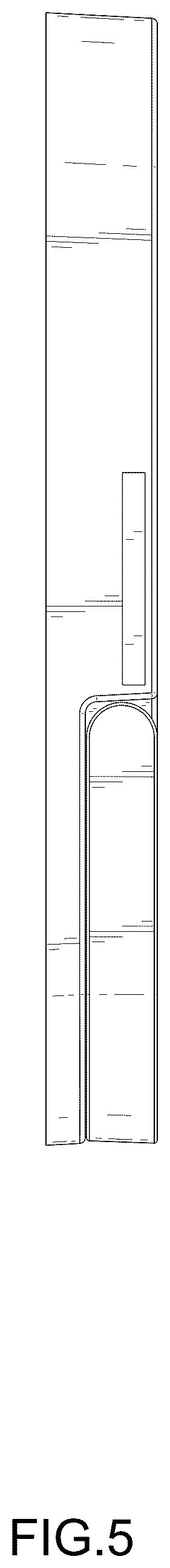 Patent USD1076232 Figure 5 – Combination hand mirror and comb
