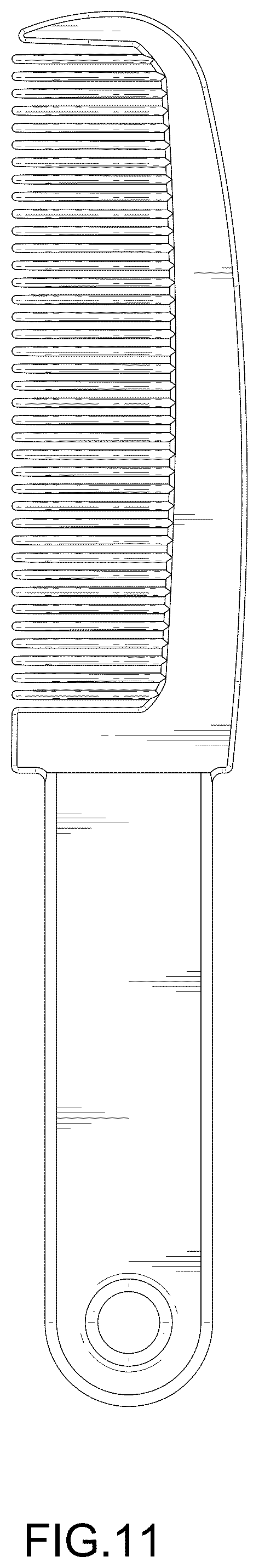 Patent USD1076232 Figure 11 – Combination hand mirror and comb