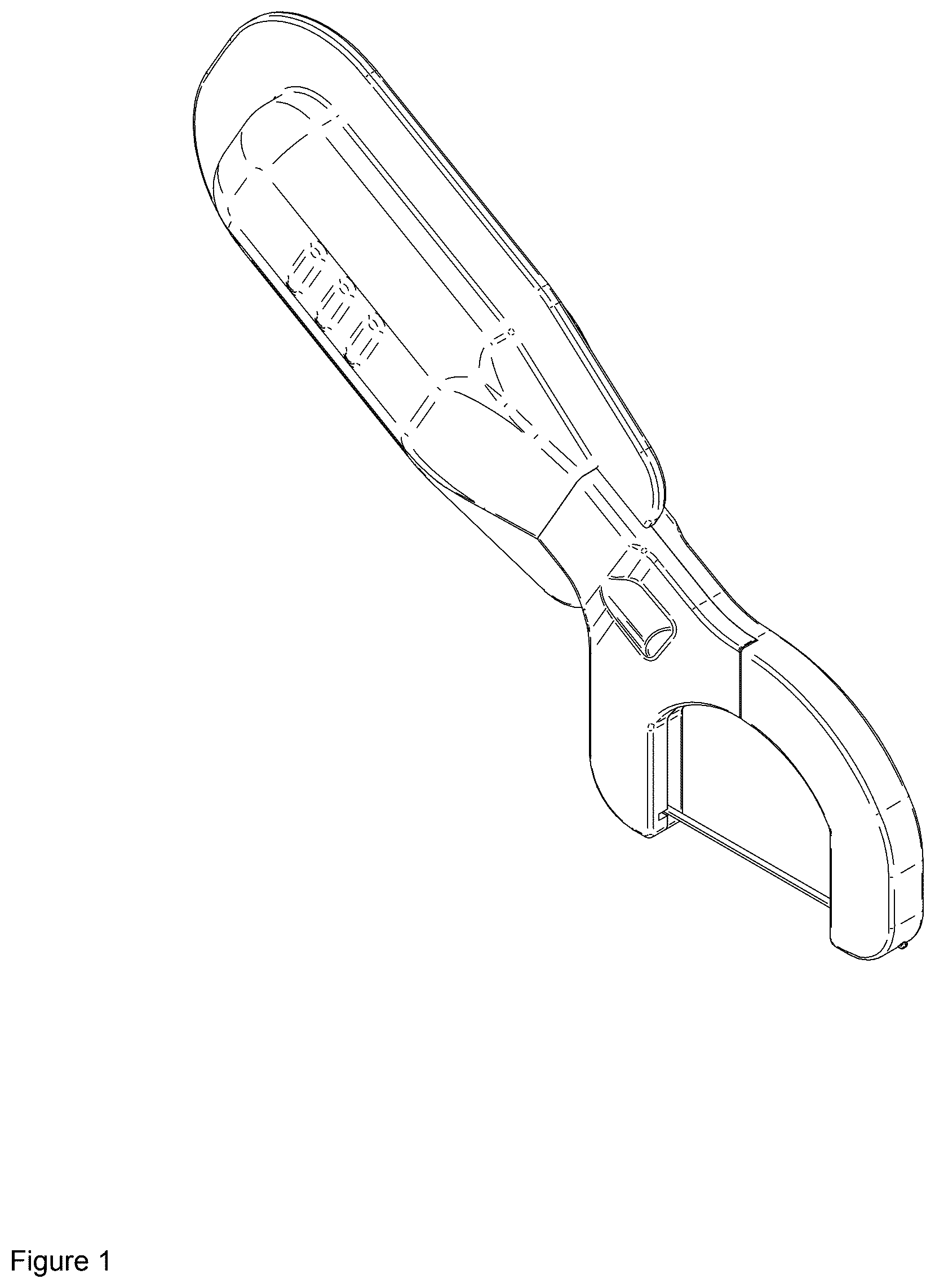Patent USD1076233 Figure 1 – Dental apparatus