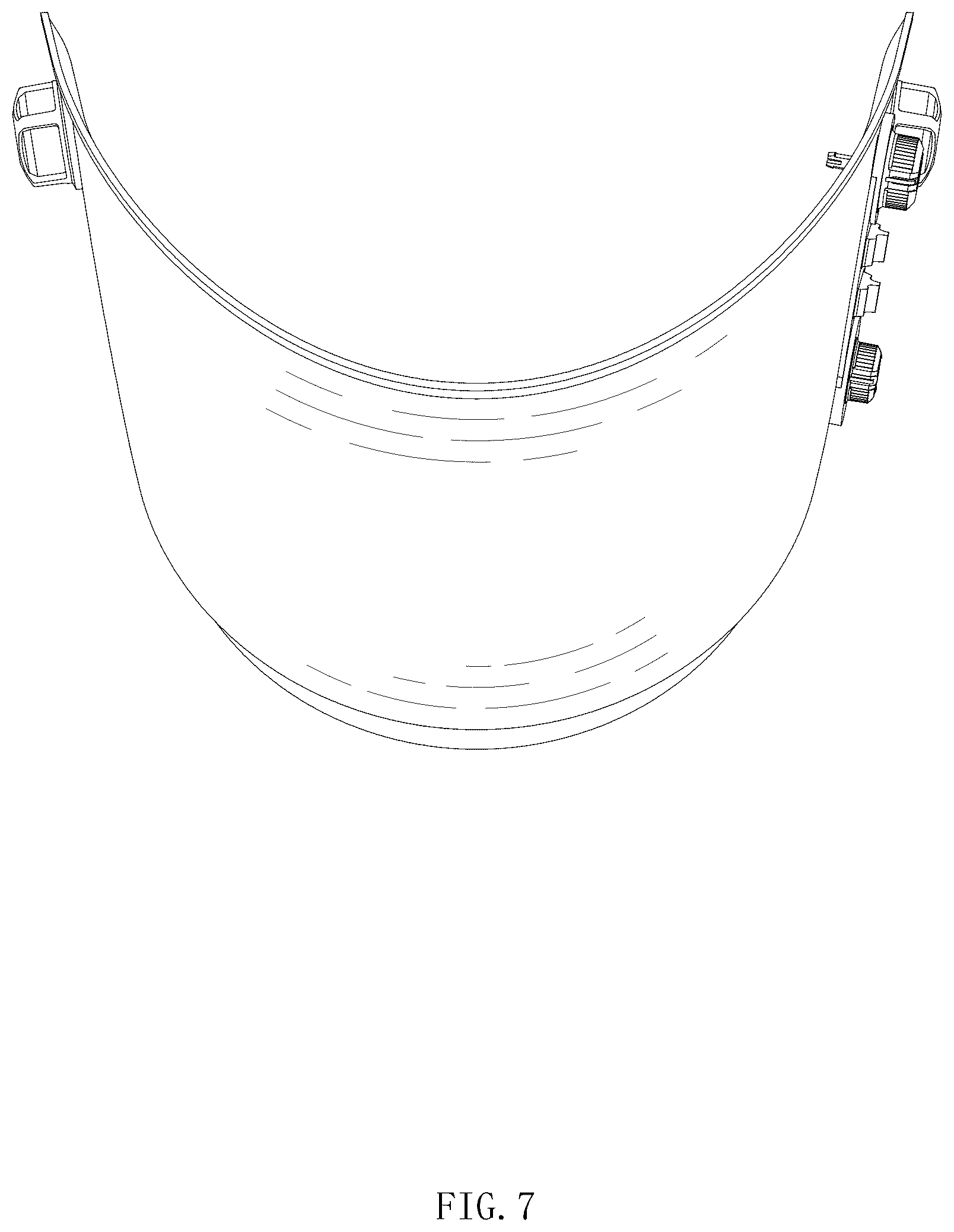 Patent USD1076237 Figure 7 – Welding helmet