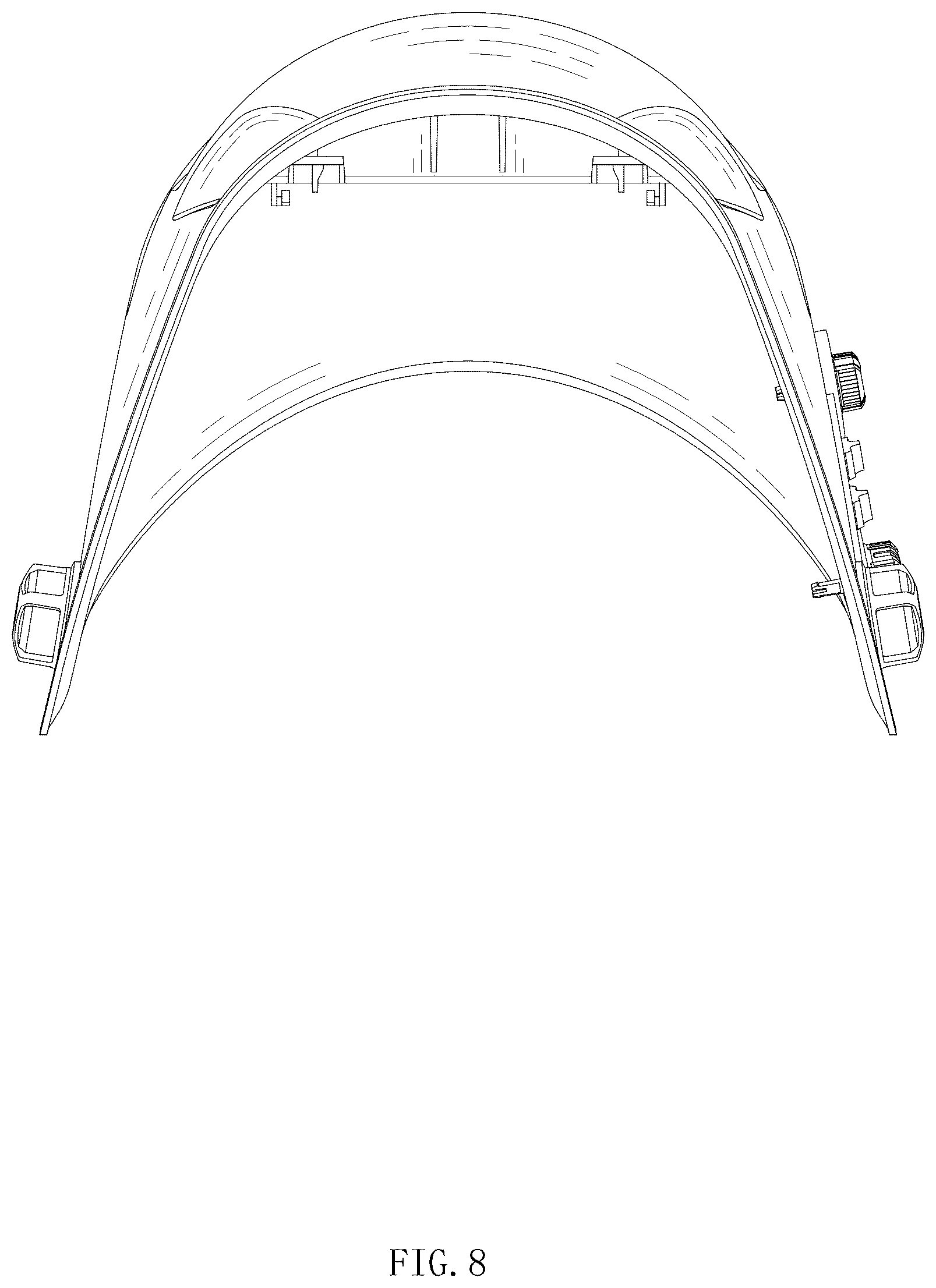 Patent USD1076237 Figure 8 – Welding helmet