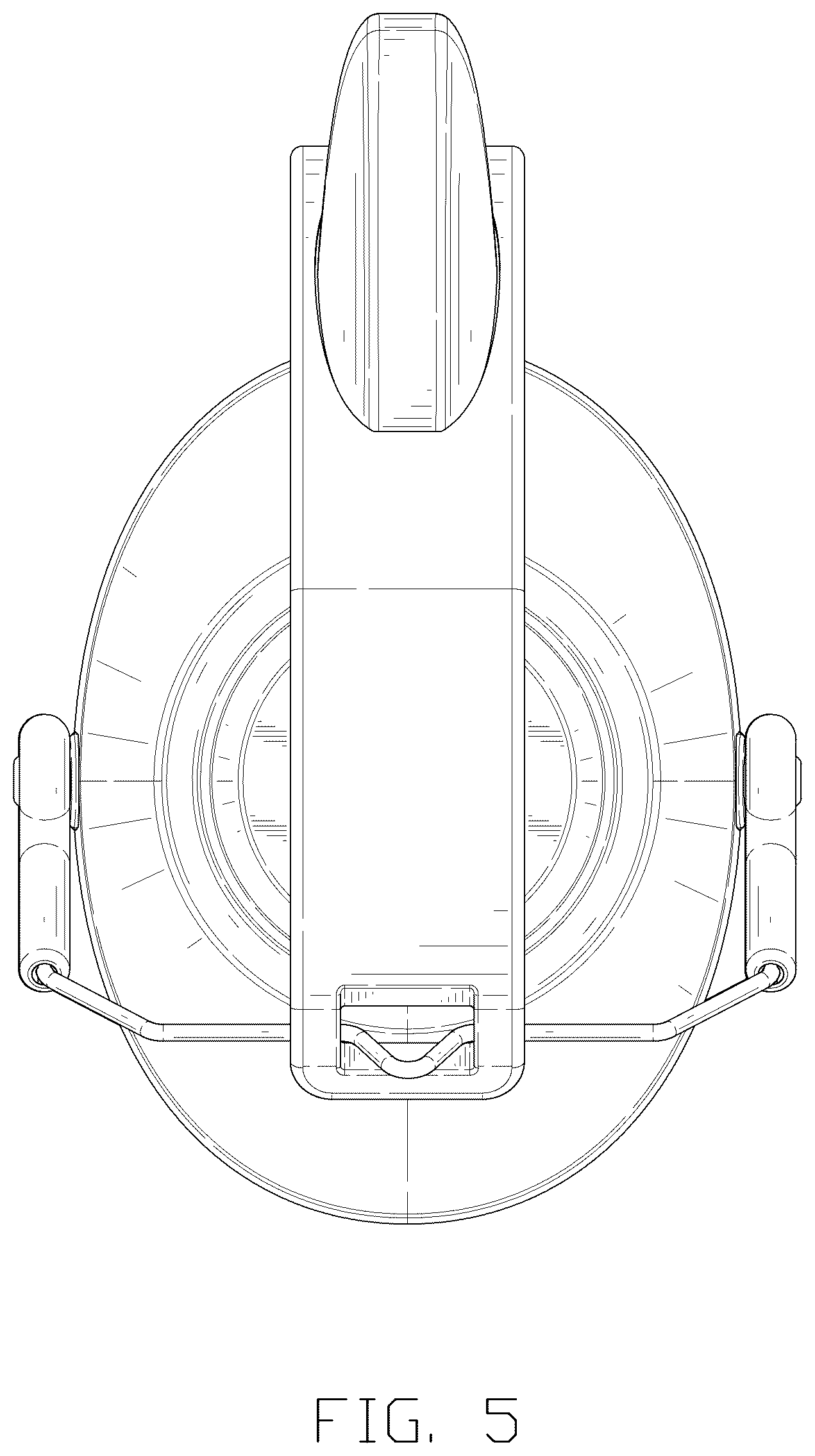 Patent USD1076238 Figure 5 – Earmuff