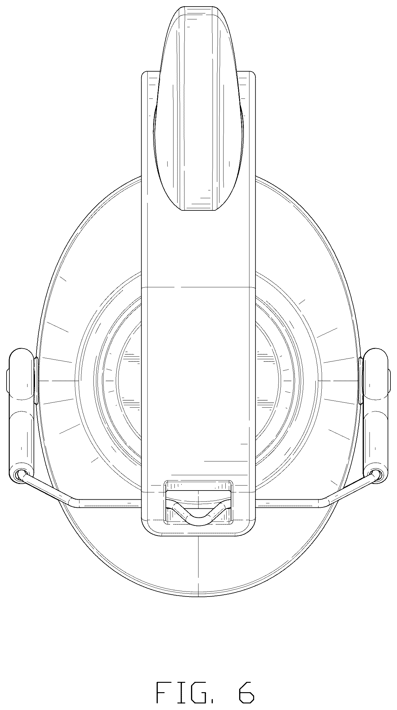 Patent USD1076238 Figure 6 – Earmuff