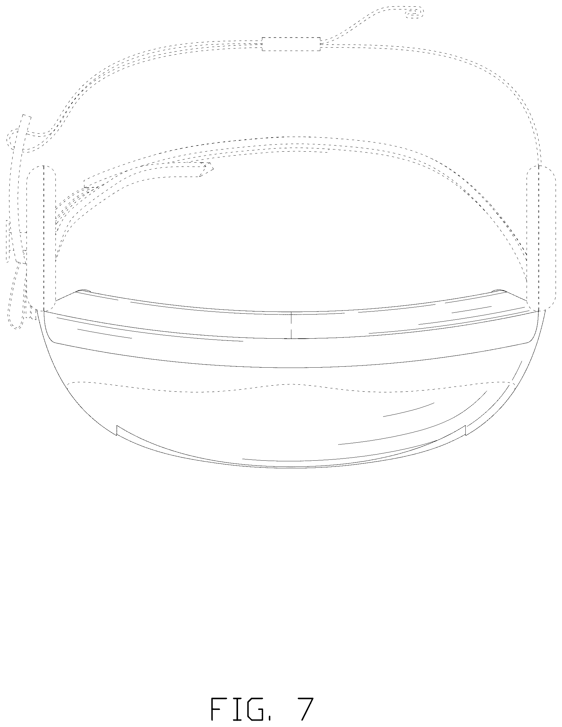 Patent USD1076240 Figure 7 – Knee pad