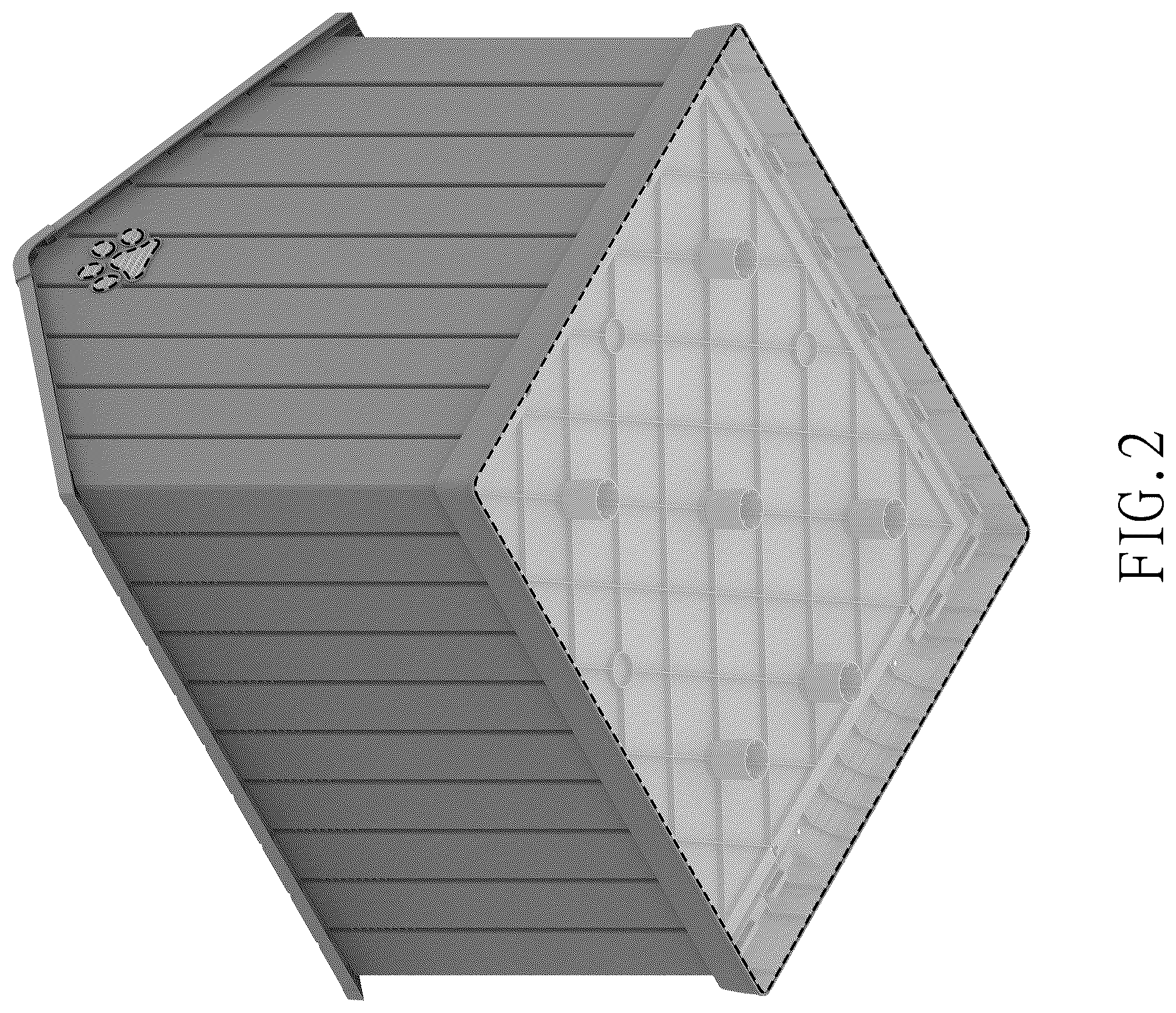Patent USD1076243 Figure 2 – Pet house