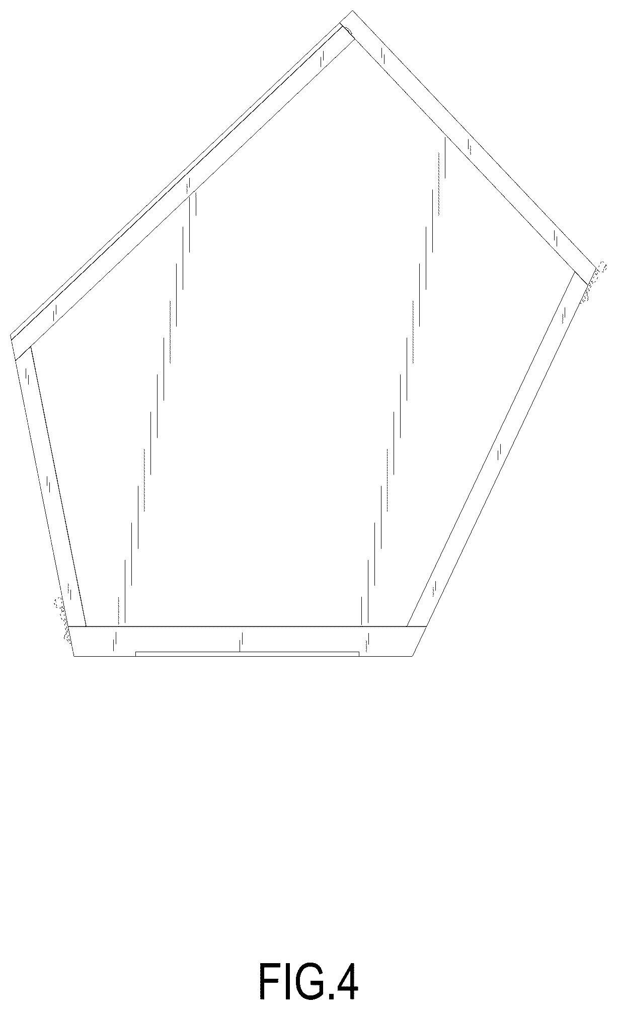 Patent USD1076245 Figure 4 – Bird house