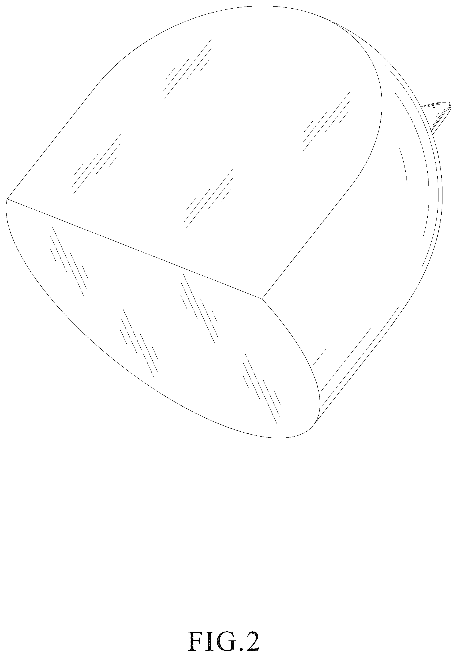 Patent USD1076246 Figure 2 – Pet bed