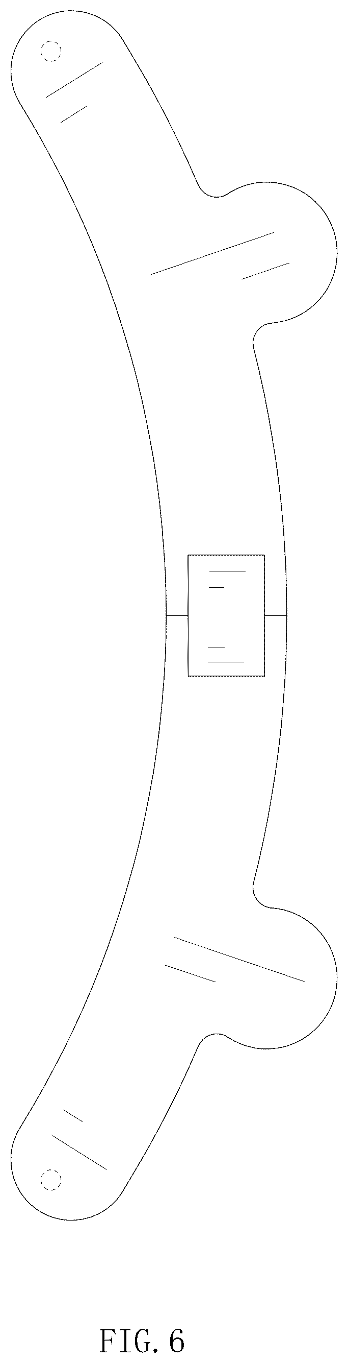 Patent USD1076248 Figure 6 – Curved cat bed