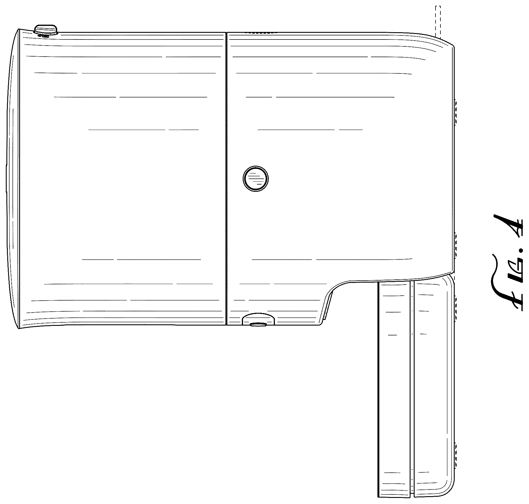 Patent USD1076249 Figure 3 – Pet feeder