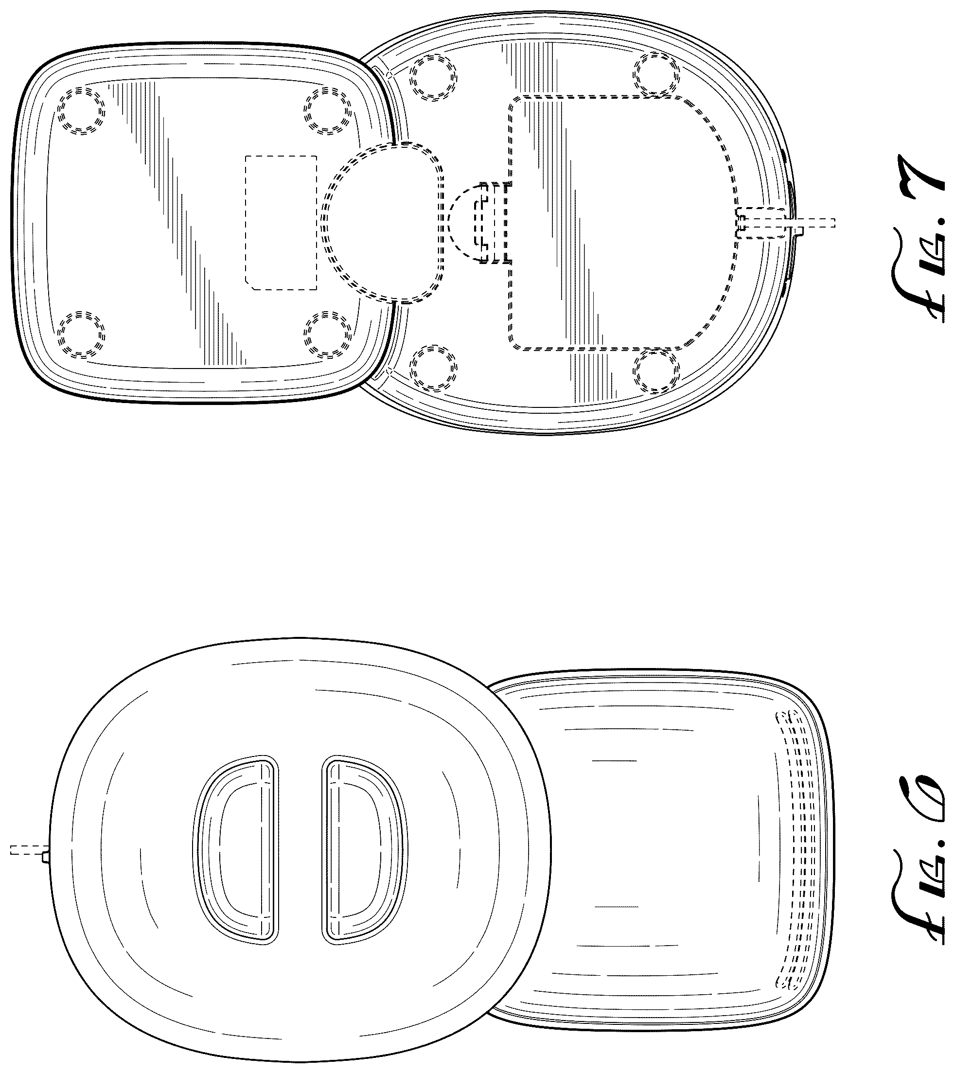 Patent USD1076249 Figure 5 – Pet feeder