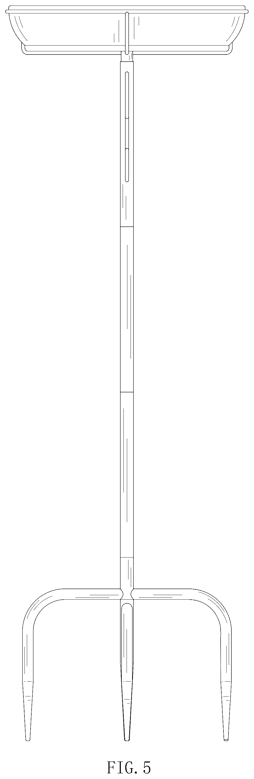 Patent USD1076250 Figure 5 – Bird bath