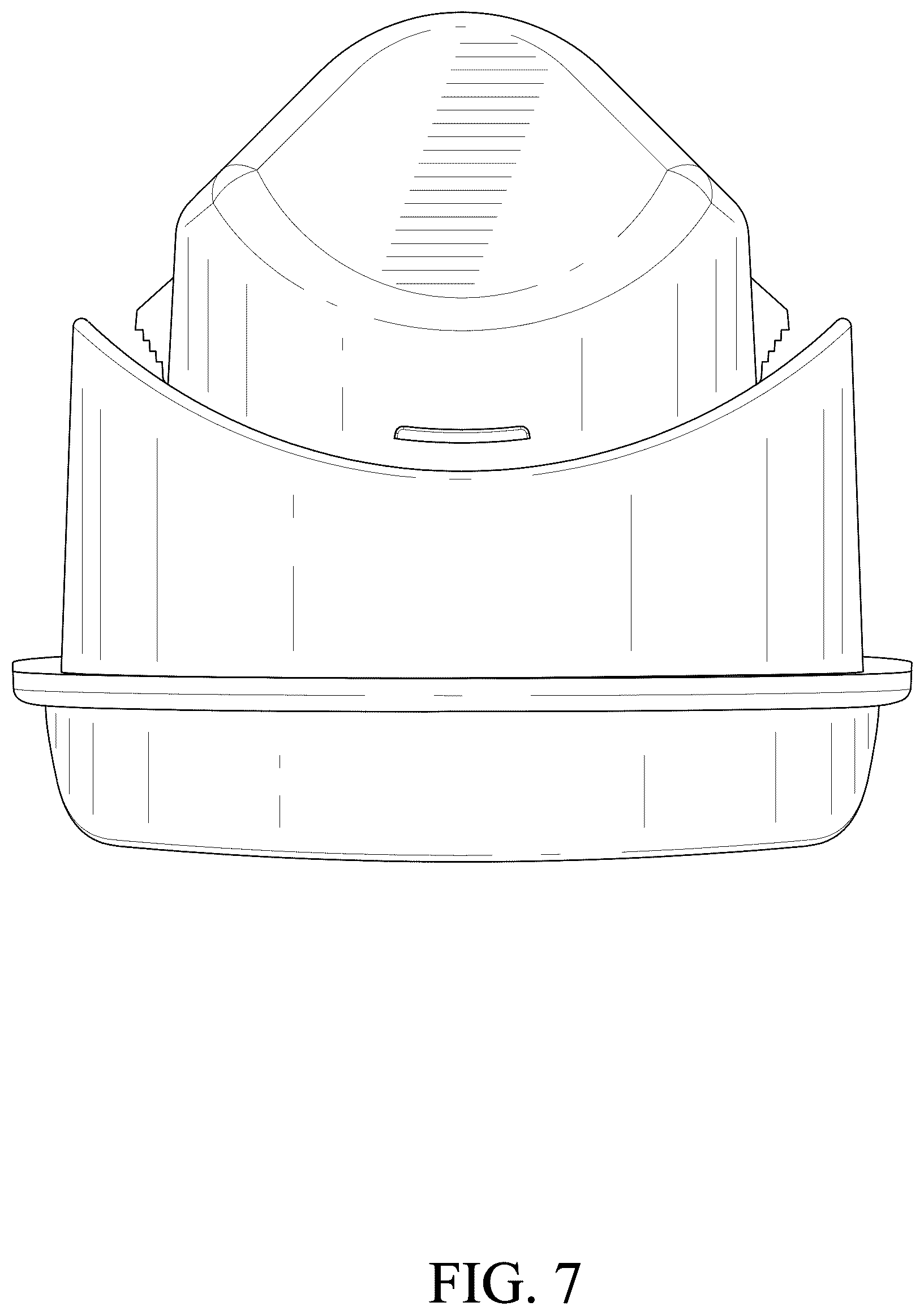 Patent USD1076251 Figure 7 – Bird feeder