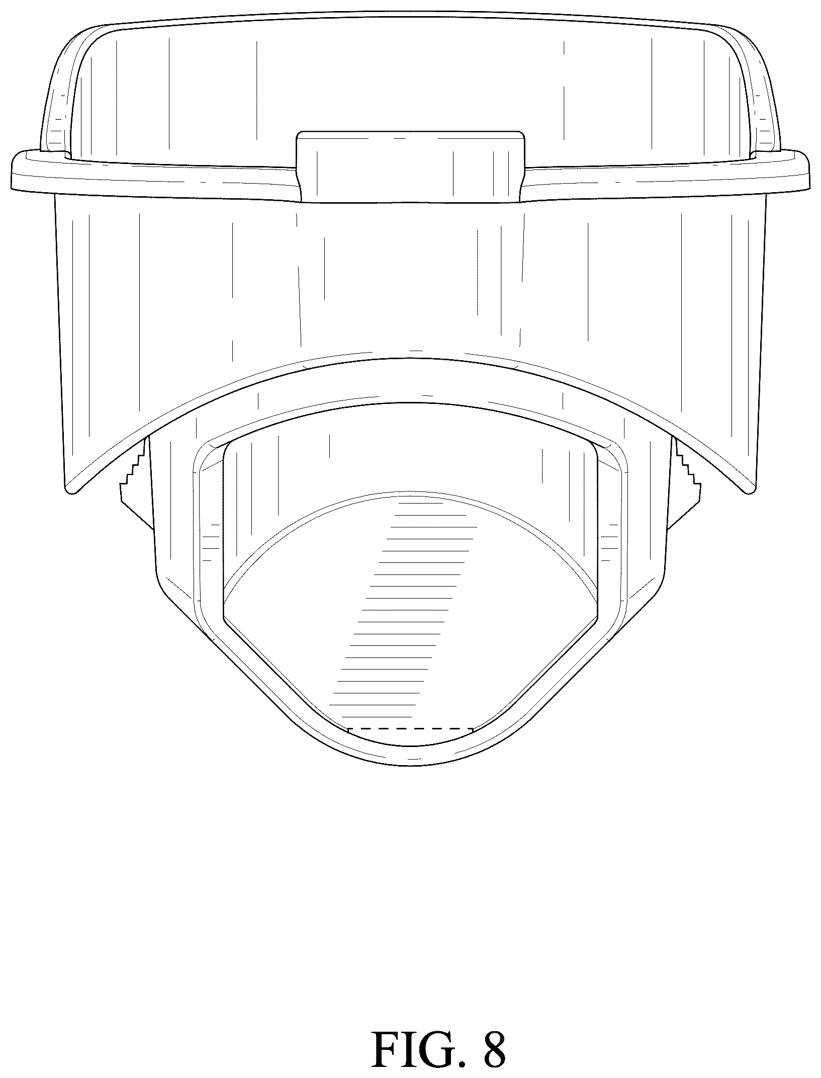 Patent USD1076251 Figure 8 – Bird feeder