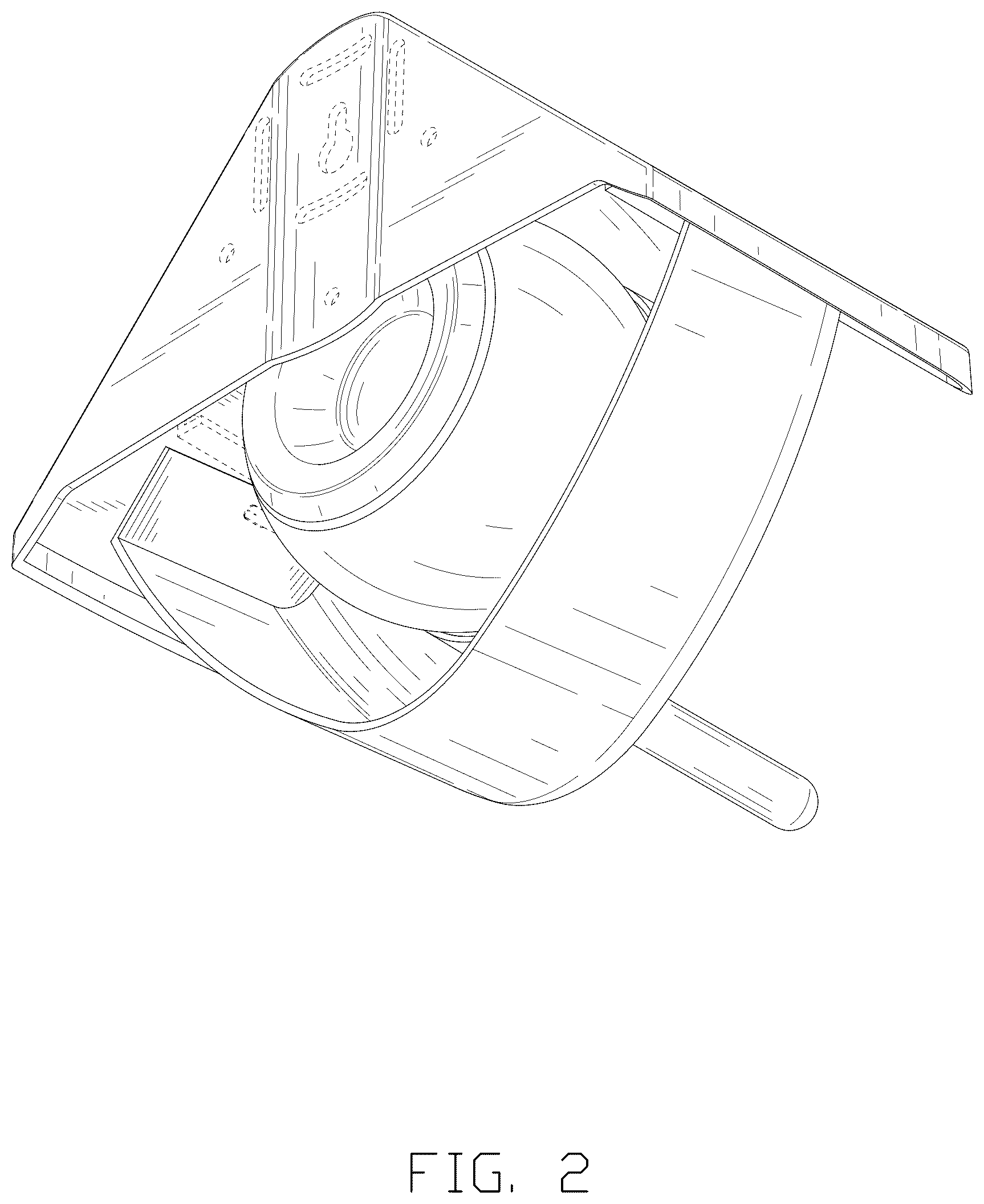 Patent USD1076252 Figure 2 – Bird feeder
