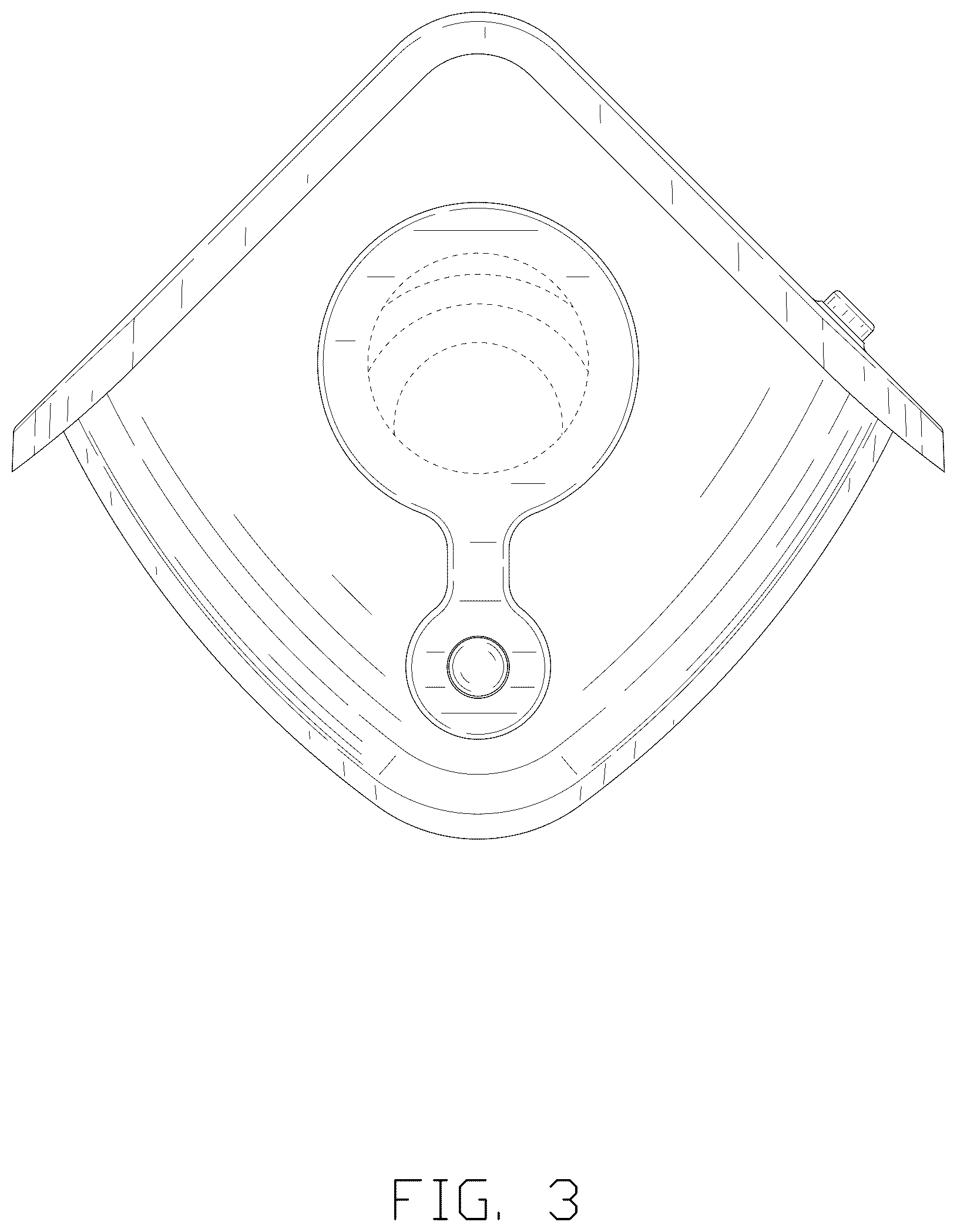 Patent USD1076252 Figure 3 – Bird feeder