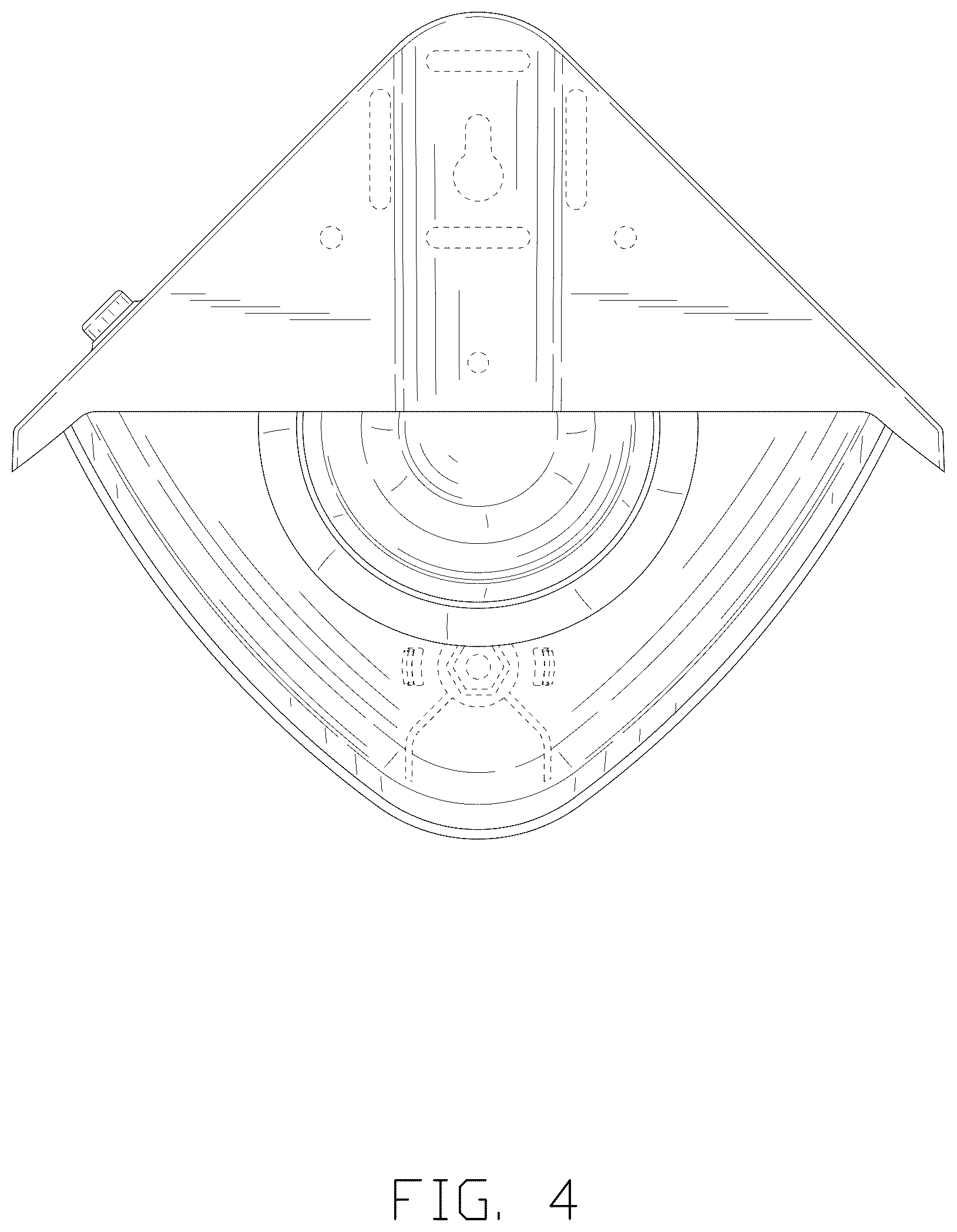 Patent USD1076252 Figure 4 – Bird feeder