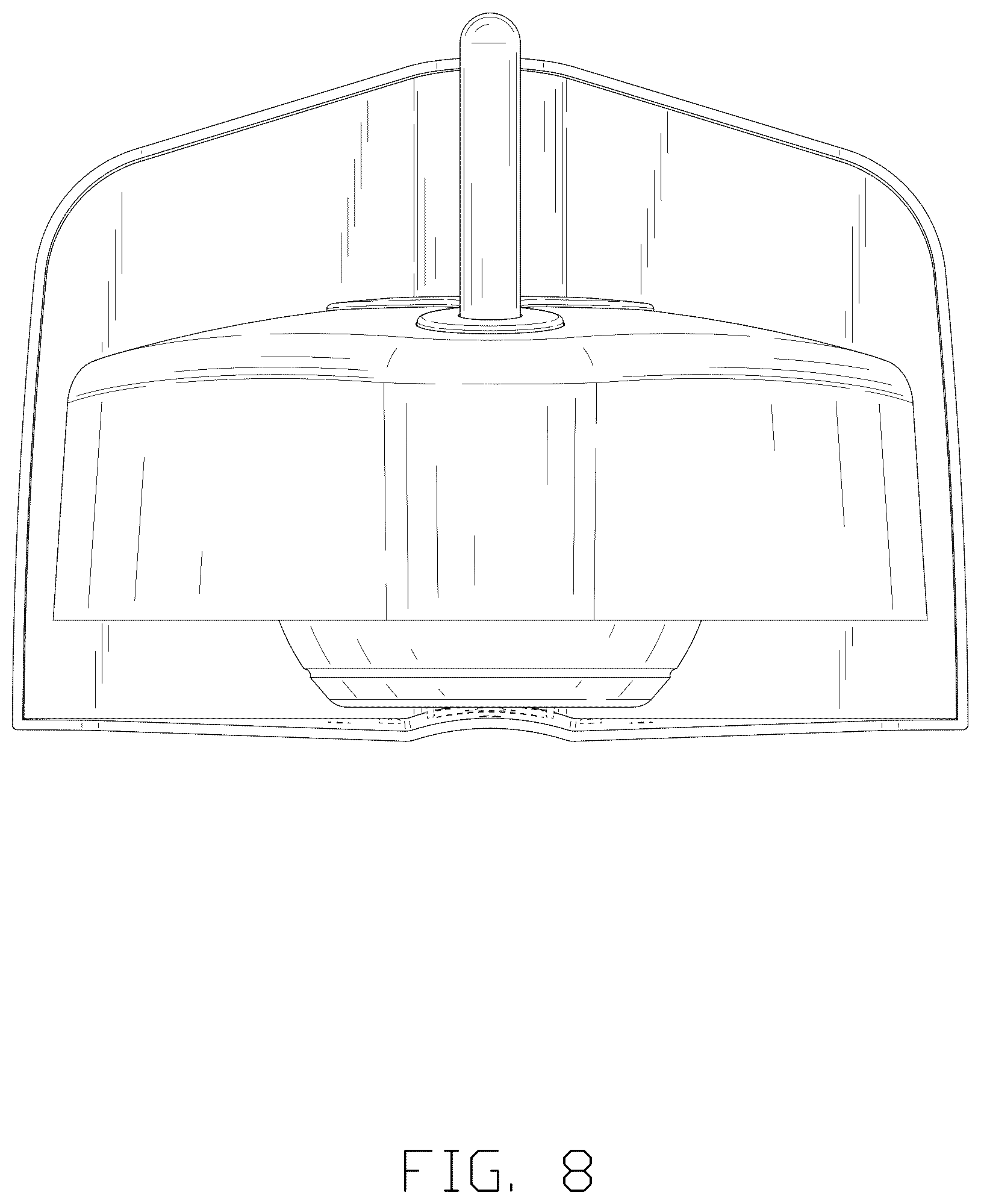 Patent USD1076252 Figure 8 – Bird feeder
