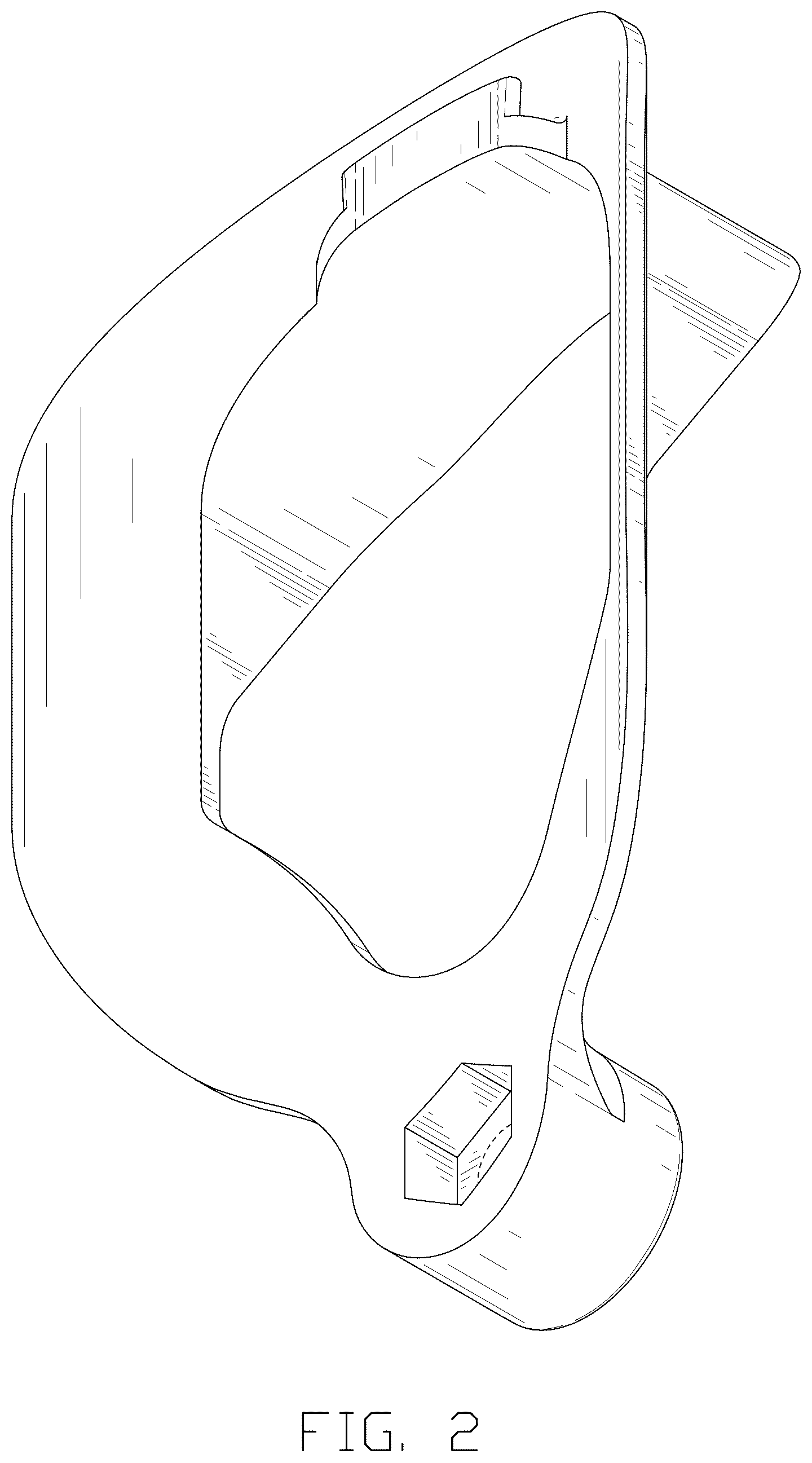 Patent USD1076253 Figure 2 – Bird feeder port