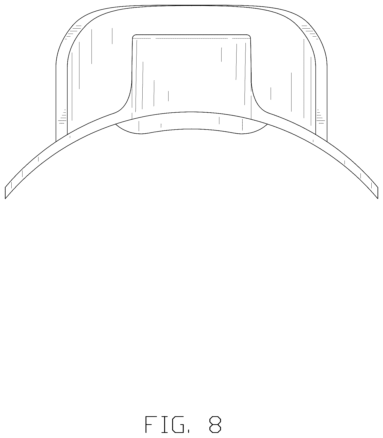 Patent USD1076253 Figure 8 – Bird feeder port