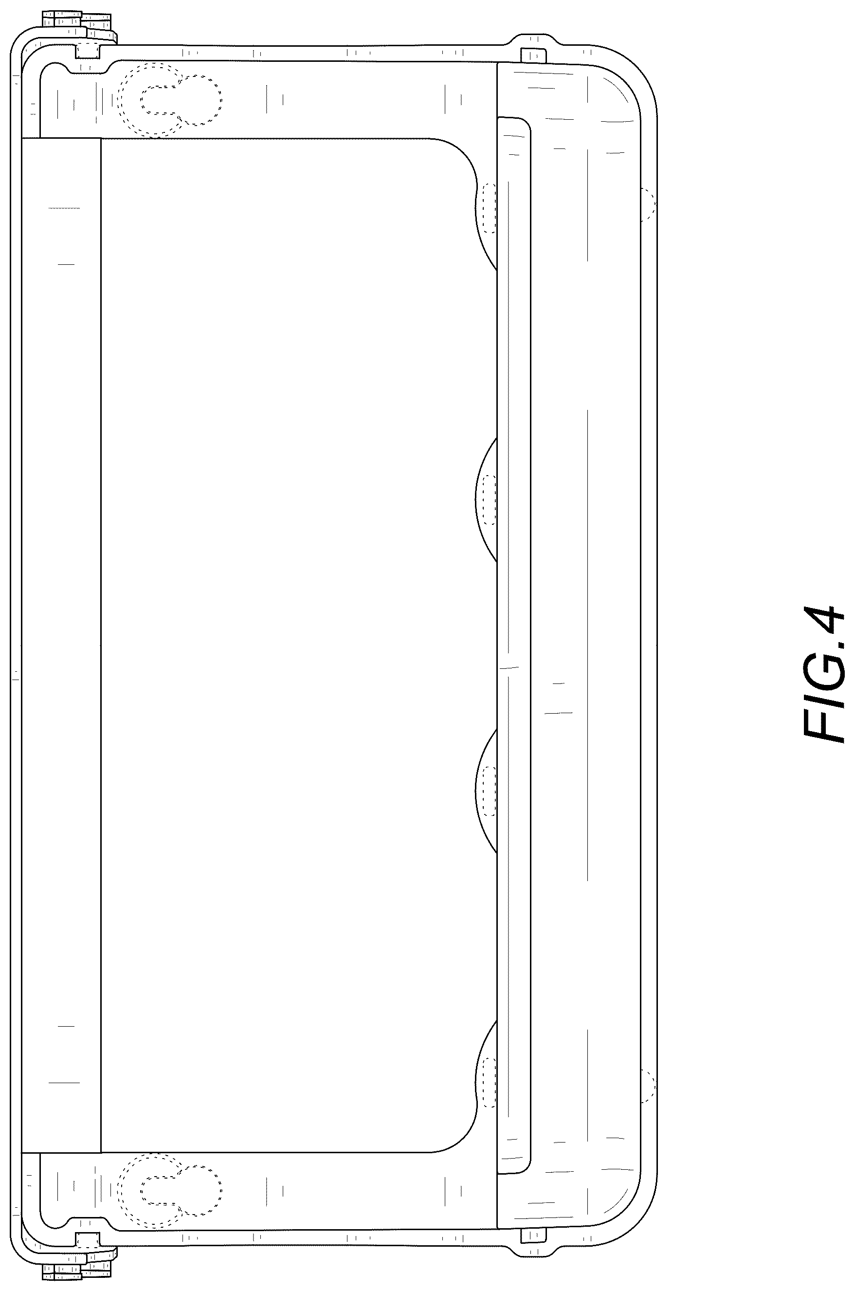 Patent USD1076256 Figure 4 – Bird feeder