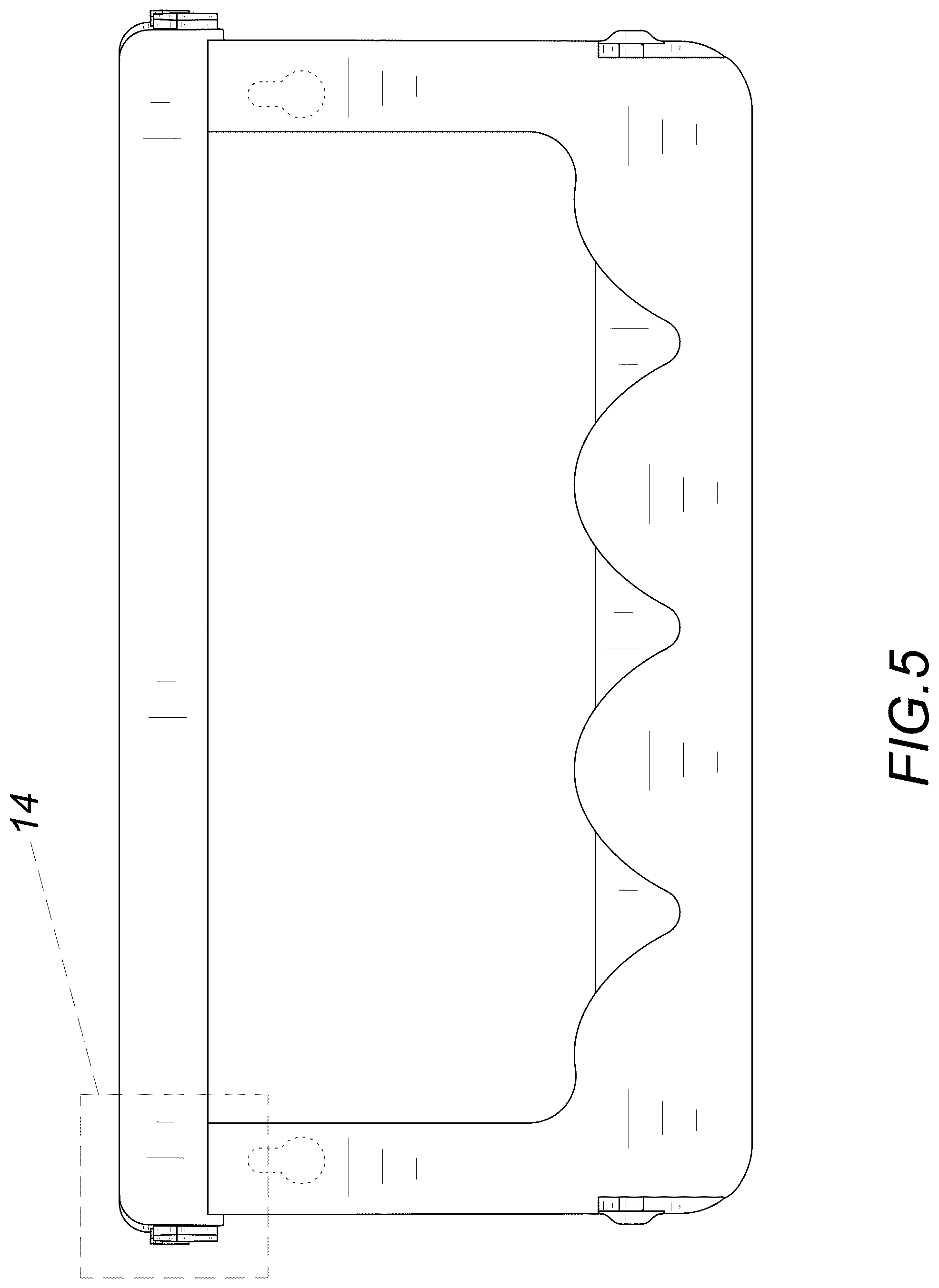 Patent USD1076256 Figure 5 – Bird feeder