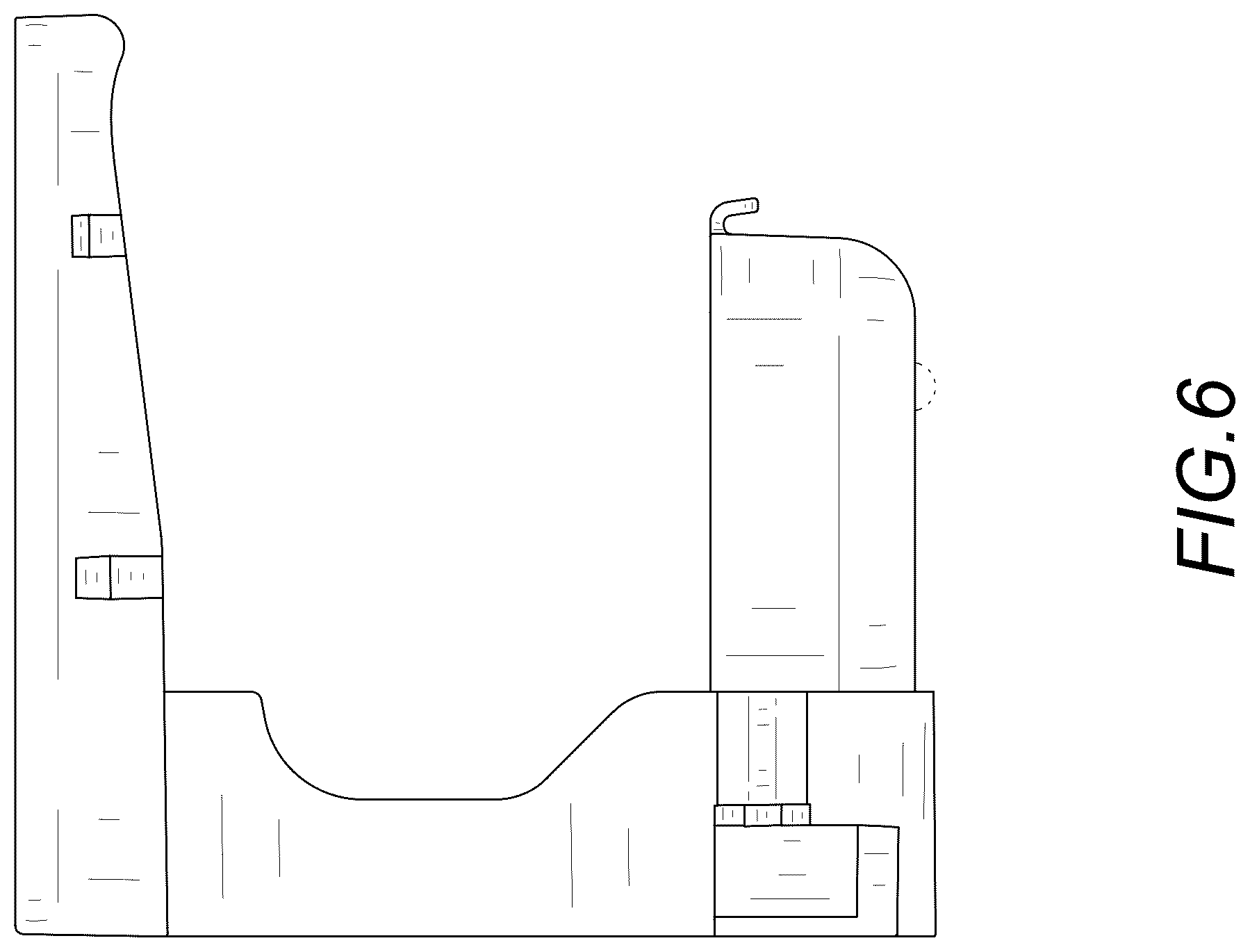 Patent USD1076256 Figure 6 – Bird feeder