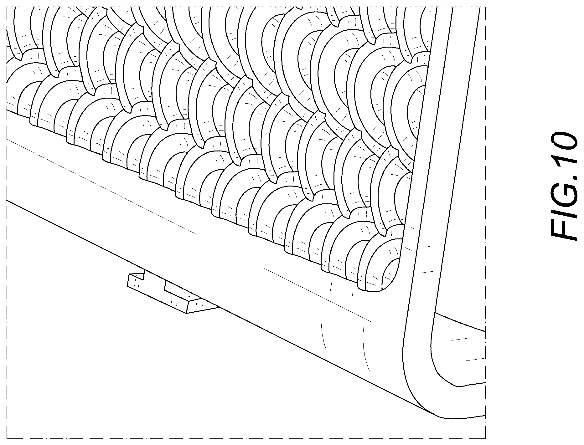 Patent USD1076256 Figure 10 – Bird feeder
