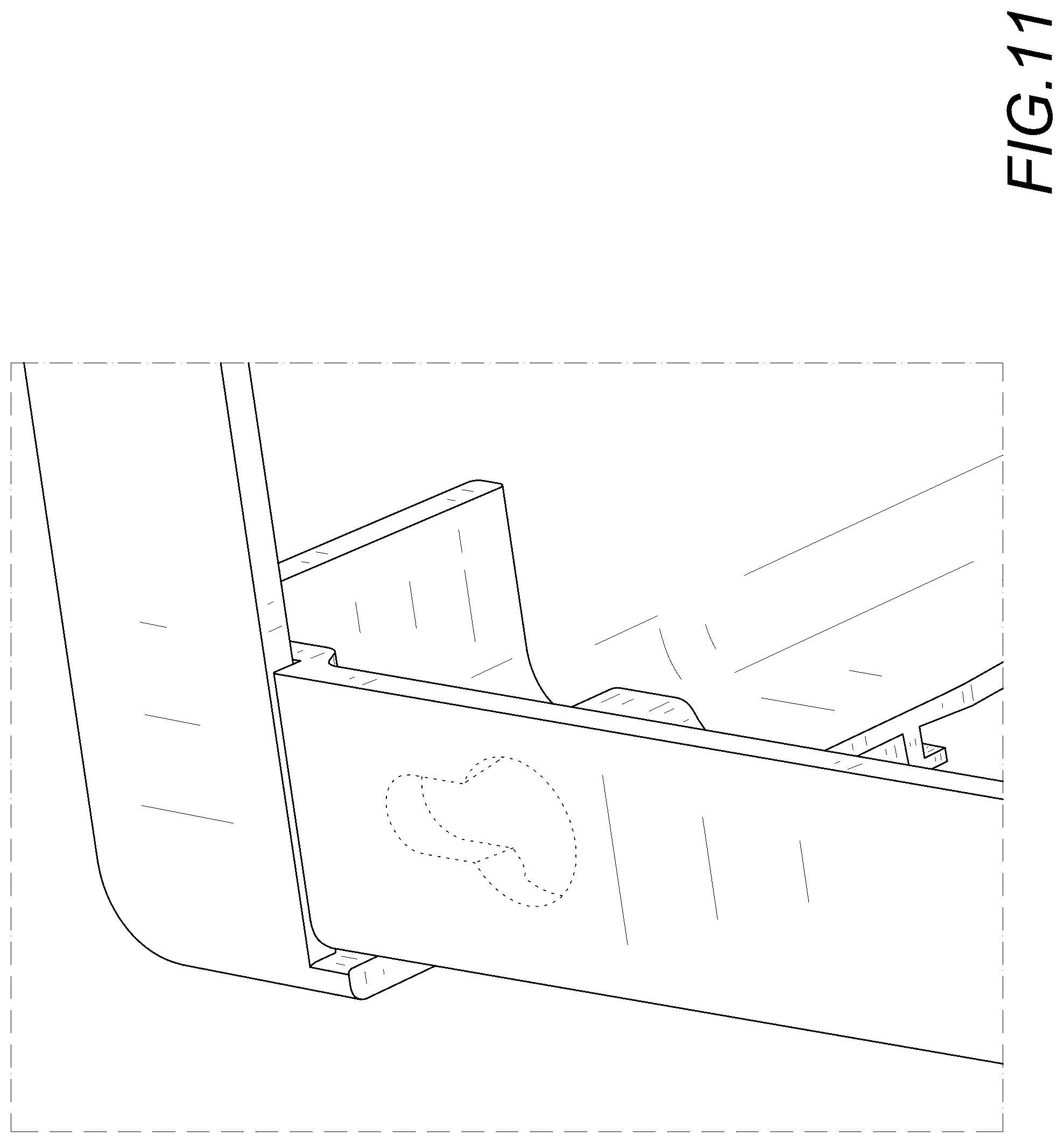 Patent USD1076256 Figure 11 – Bird feeder