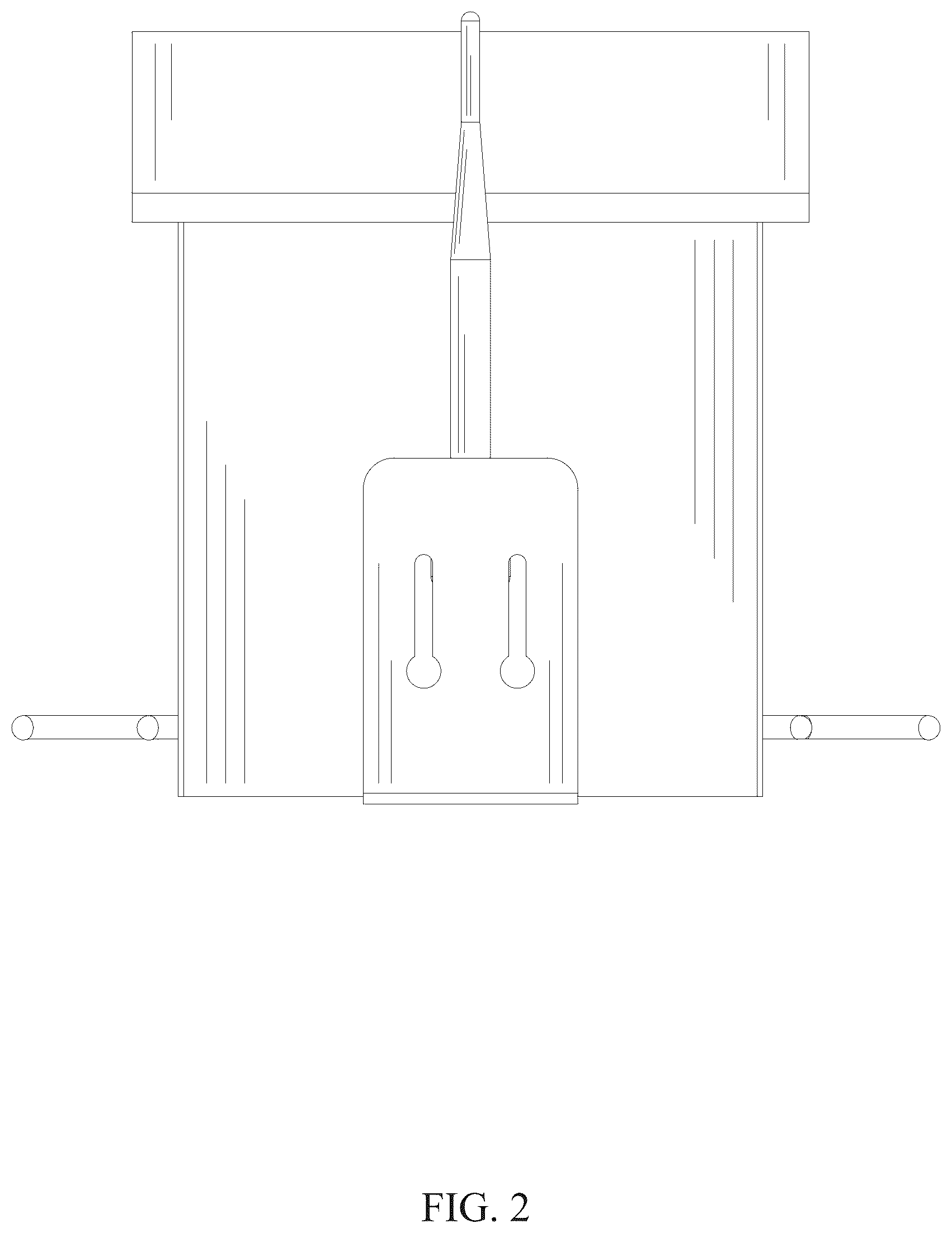 Patent USD1076257 Figure 2 – Bird feeder with camera
