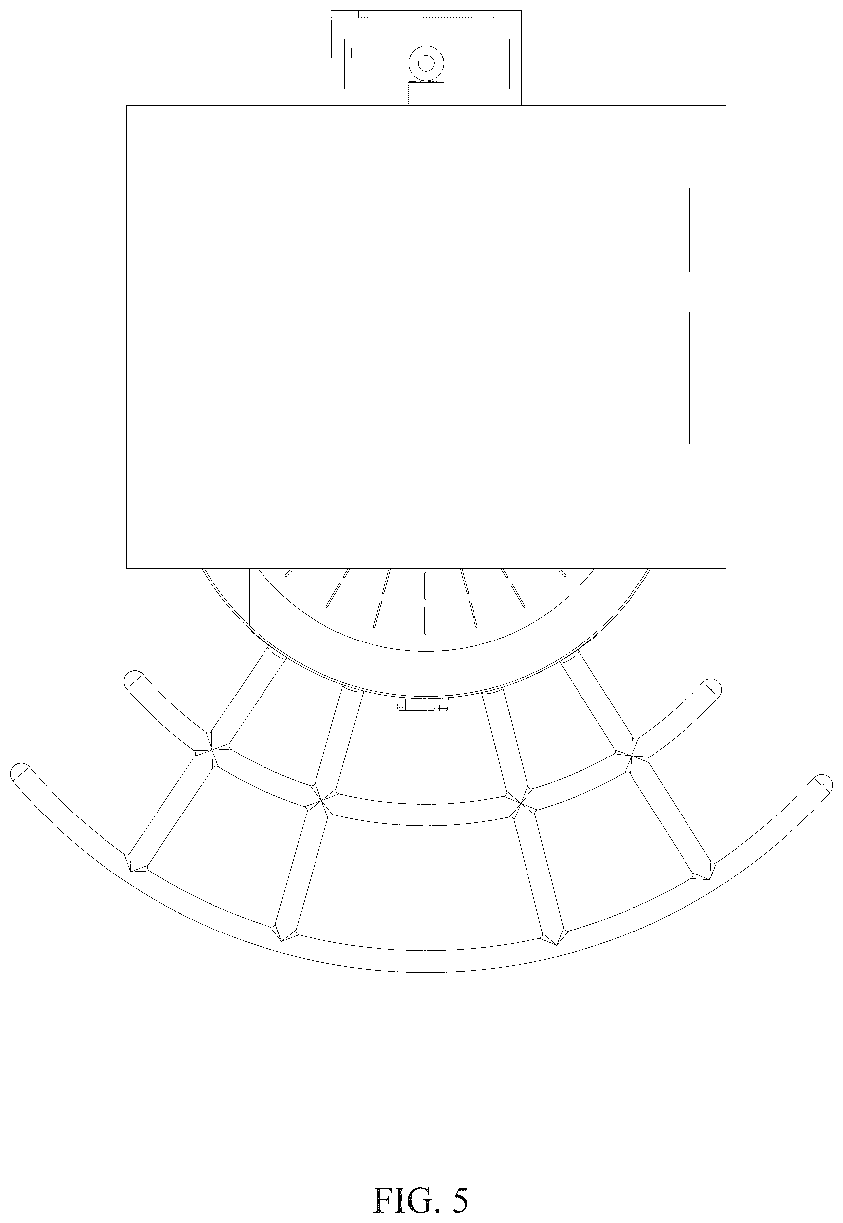 Patent USD1076257 Figure 5 – Bird feeder with camera
