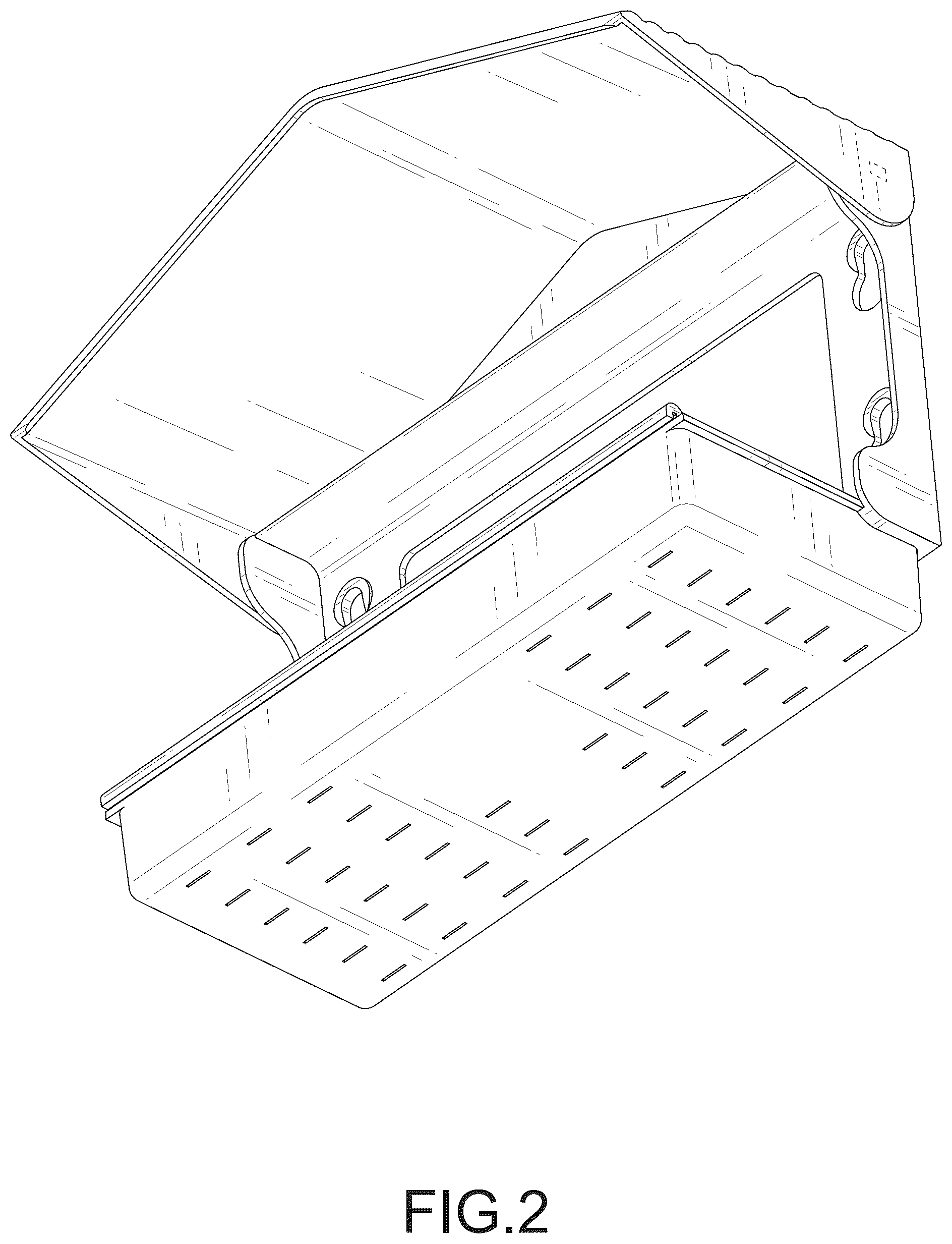 Patent USD1076258 Figure 2 – Bird feeder