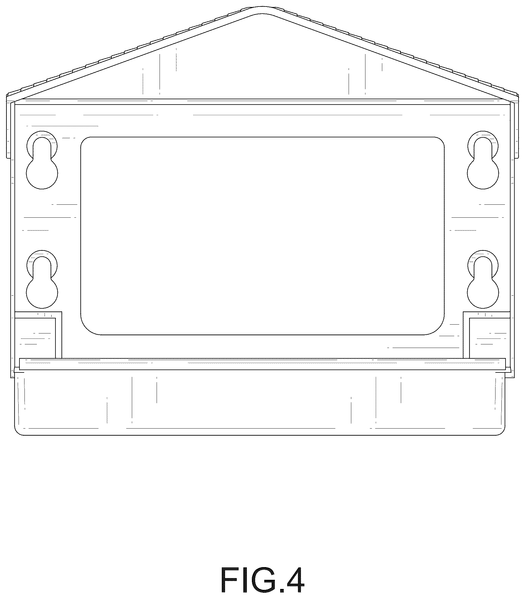 Patent USD1076258 Figure 4 – Bird feeder