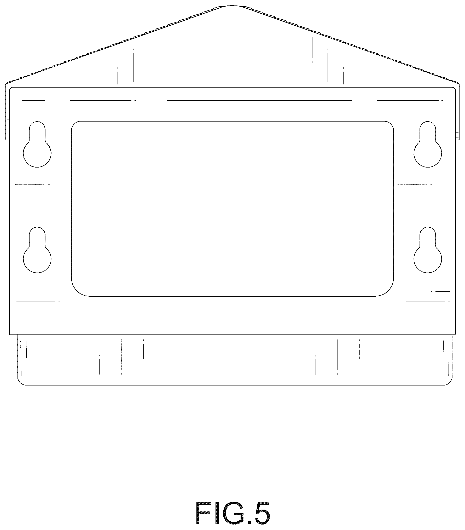 Patent USD1076258 Figure 5 – Bird feeder