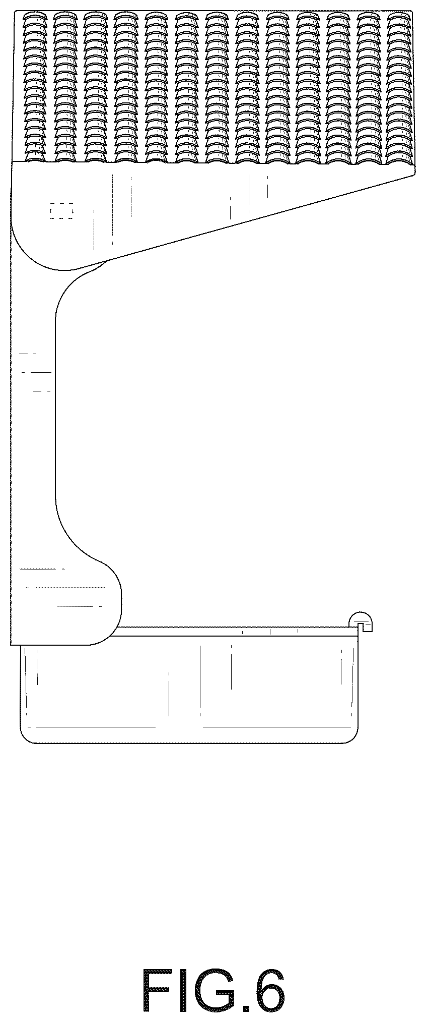 Patent USD1076258 Figure 6 – Bird feeder