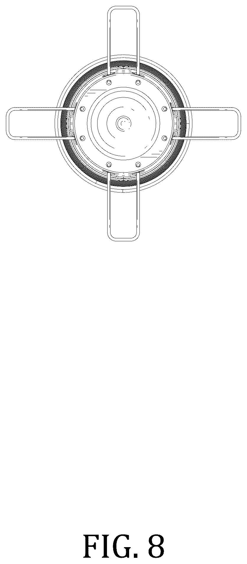 Patent USD1076259 Figure 8 – Bird feeder